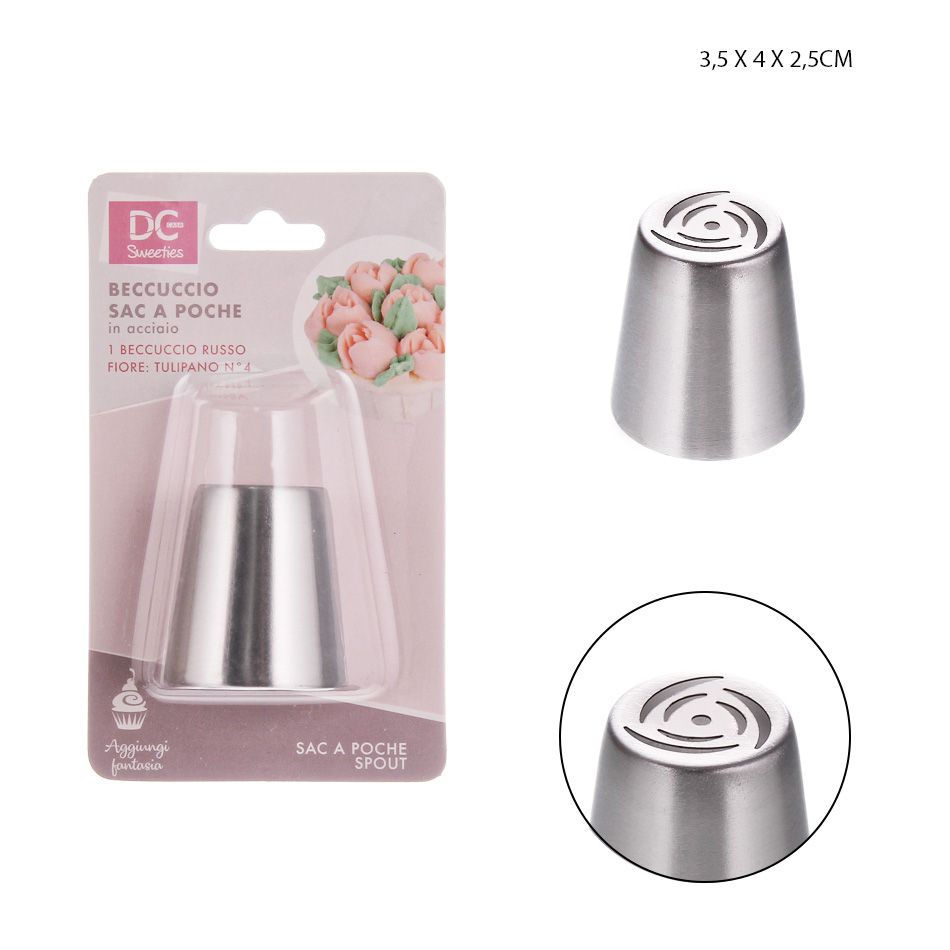 DC CASA BECC.SAC A POCHE TULIPANO N.4 3.5X4X2.5CMDc