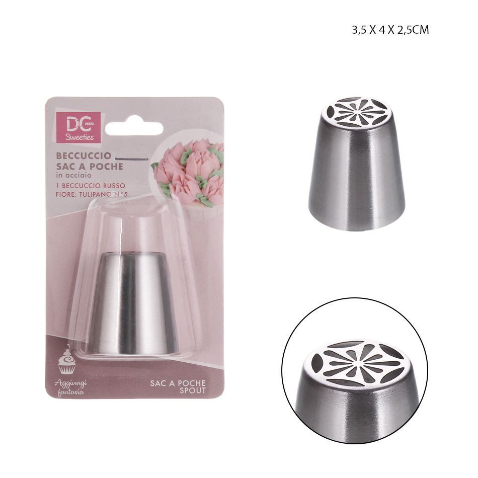 DC CASA BECC.SAC A POCHE TULIPANO N.5 3.5X4X2.5CMDc