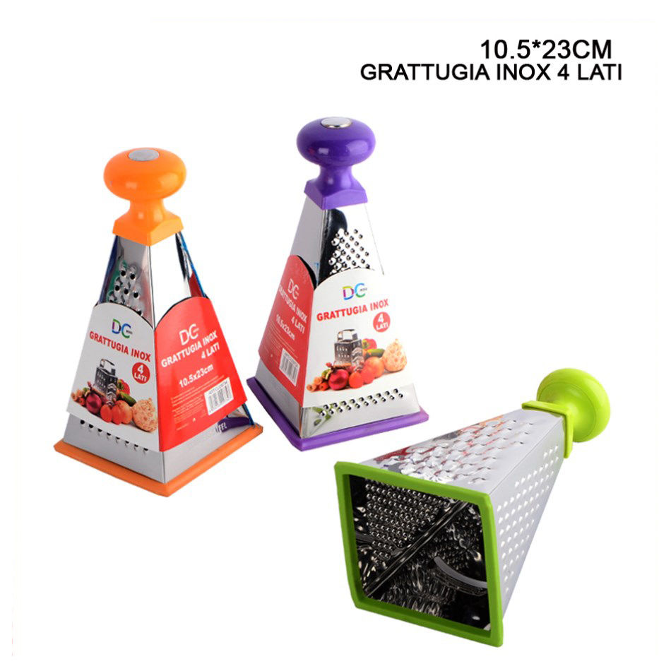 DC CASA GRATTUGIA INOX 4 LATI 10,5X23CMDc