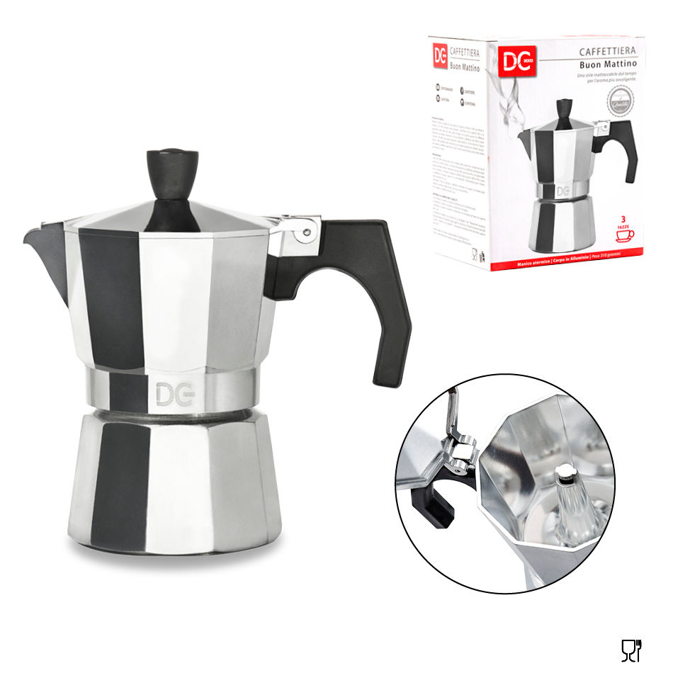 DC CASA CAFFETTIERA BUON MATTINO 3TZDc
