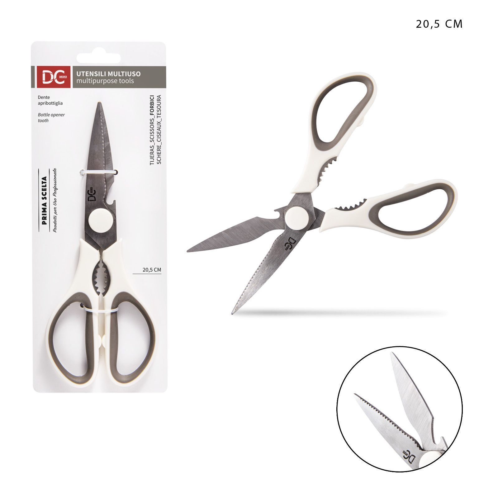 DC CASA FORBICI MULTIUSO 21.5X8.2CMDc