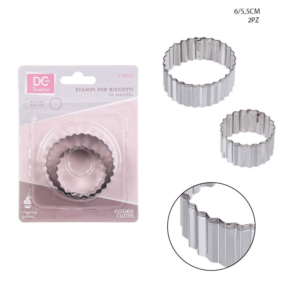 DC CASA FORMINE DOLCI TONDO 5,5-6CM 2PZDc