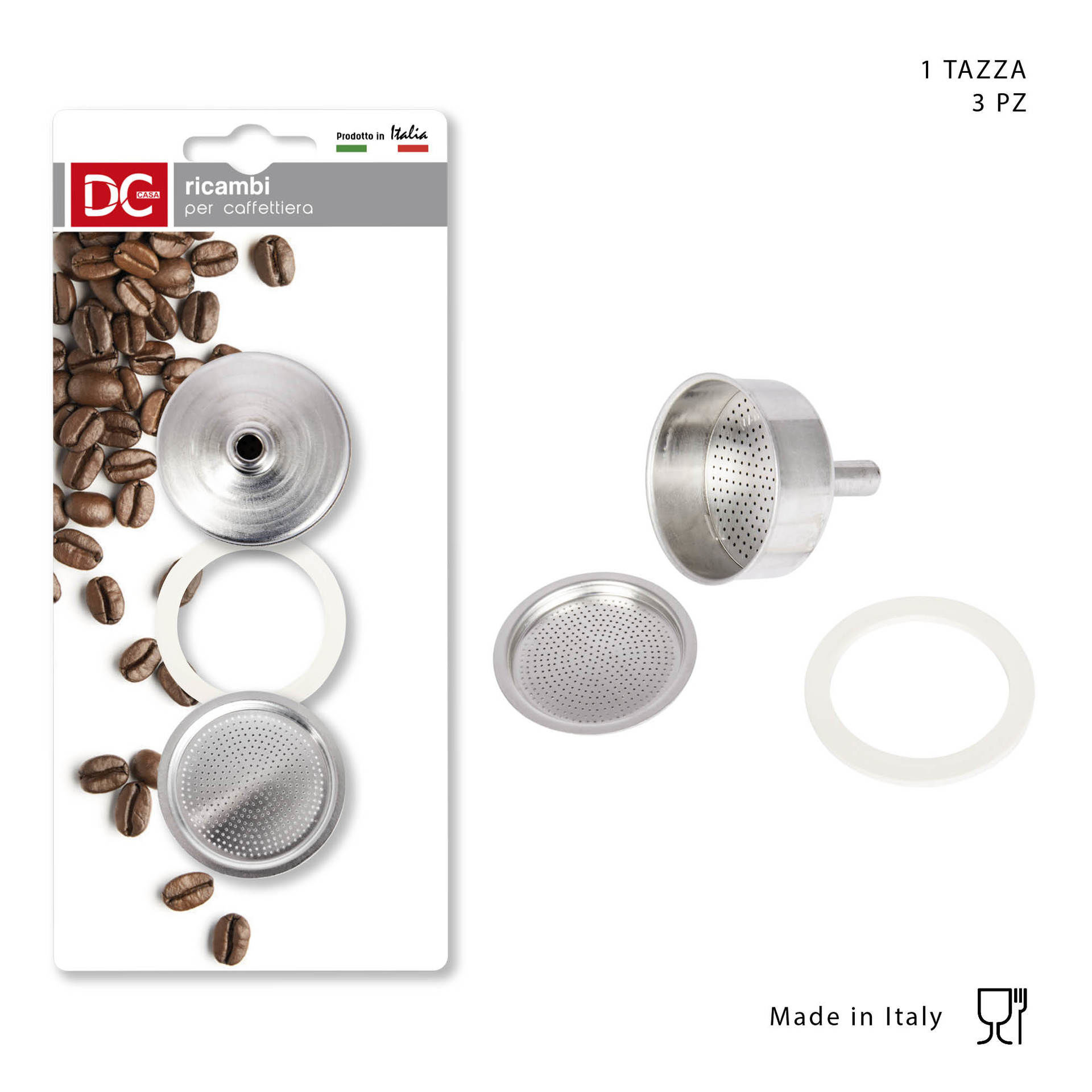 DC CASA IMBUTO+GUARNIZIONE+FILTRO 1TZDc