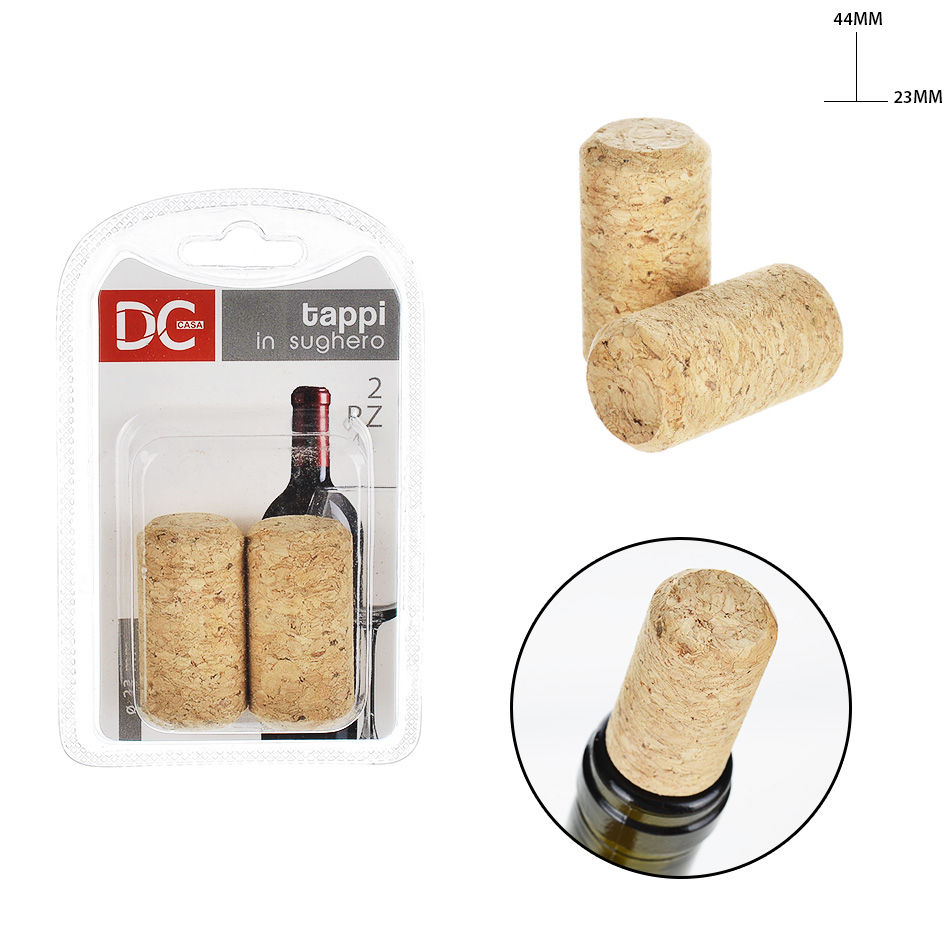 DC CASA TAPPO SUGHERO 23X44MM 2PZDc