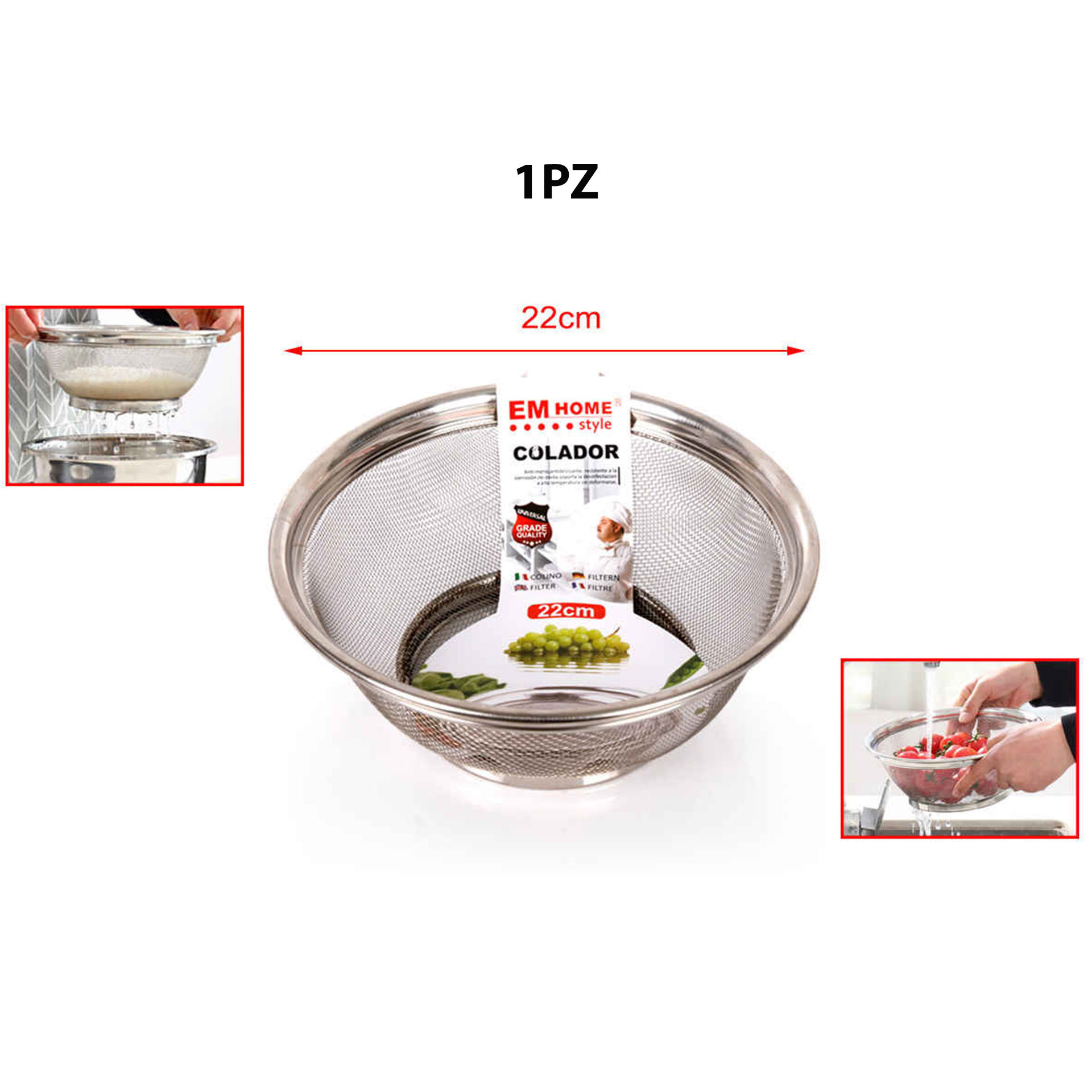 SCOLAPASTA PROFONDO 22CMEmi Style