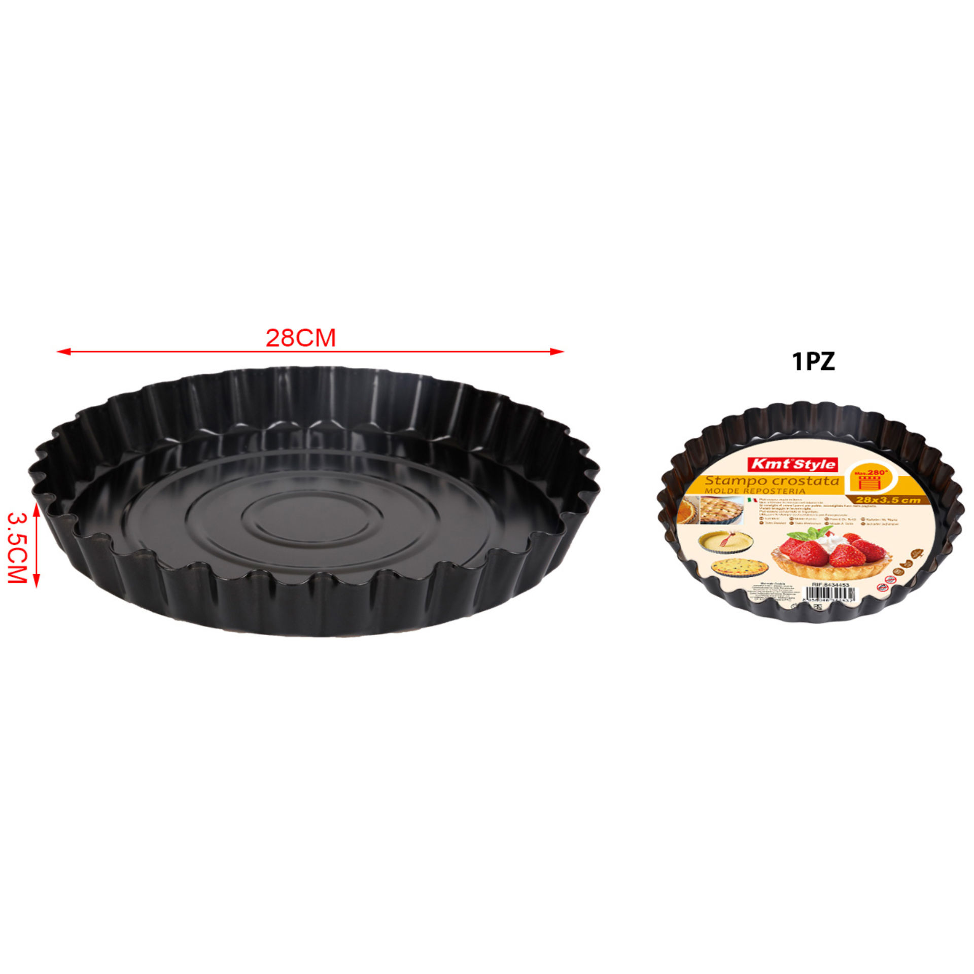 STAMPO CROSTATA 28*3.5CMEmi Style