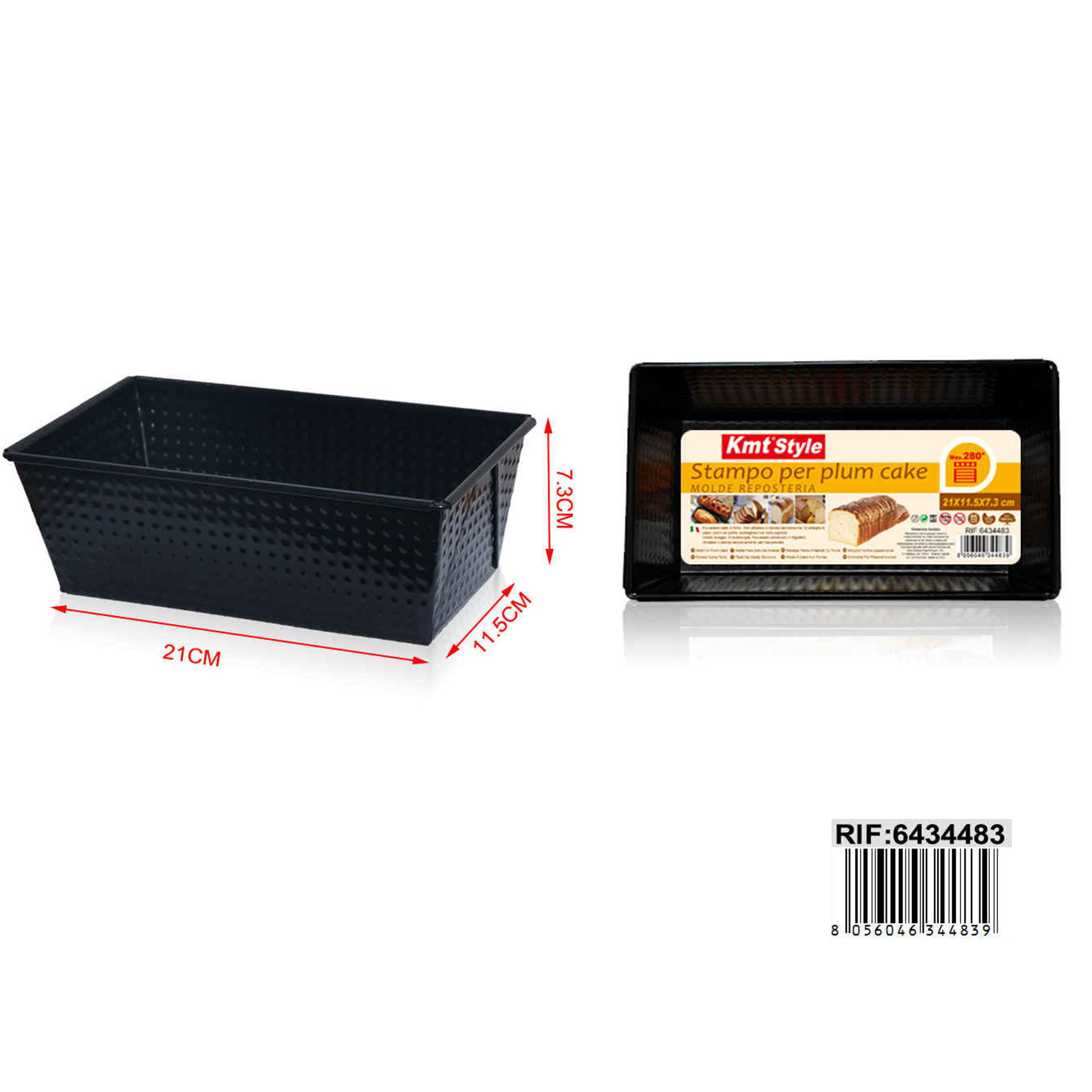 STAMPO PER PLUM CAKE 21*11.5*7.3CMEmi Style