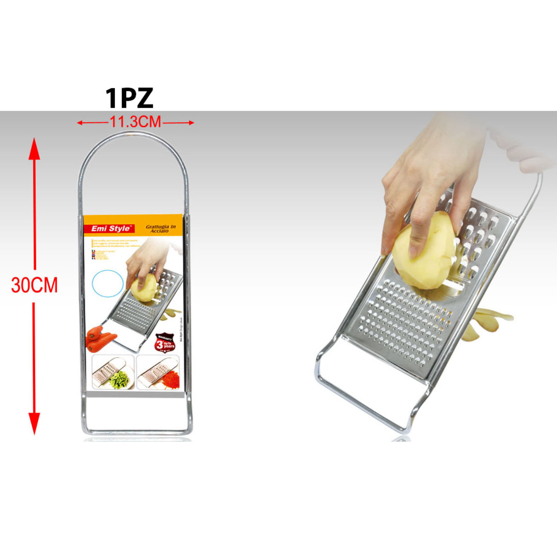 GRATTUGIA IN ACCIAIOEmi Style