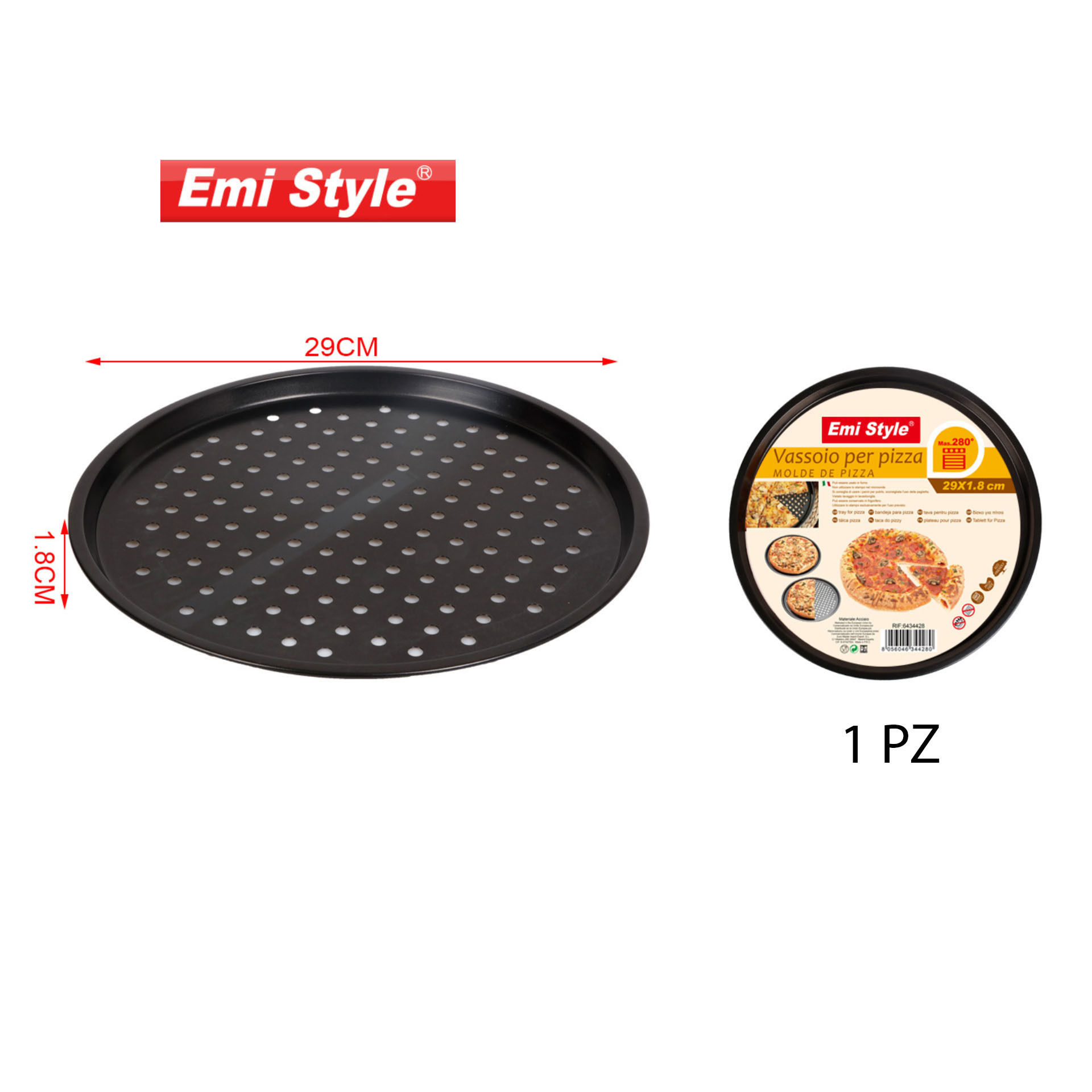 VASSOIO PER PIZZA 29*1.8CMEmi Style