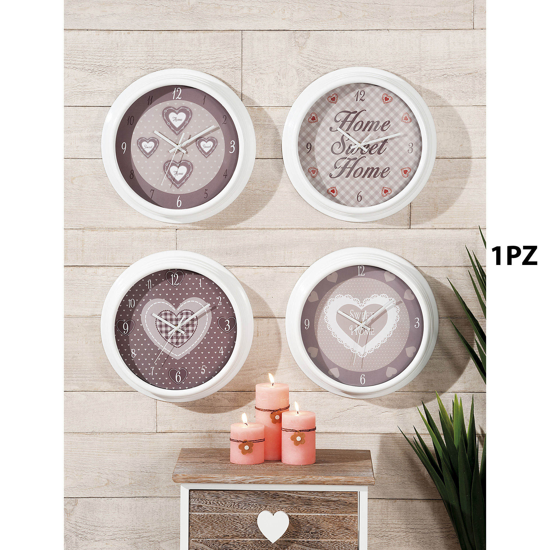 OROLOGIO PARETE PLAST ASS4DEC D33Ad Trend