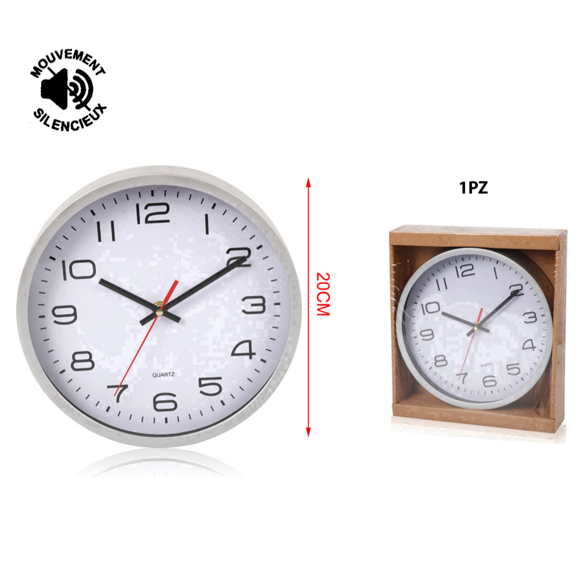 OROLOGIO DA PARETE 8#Emi Style