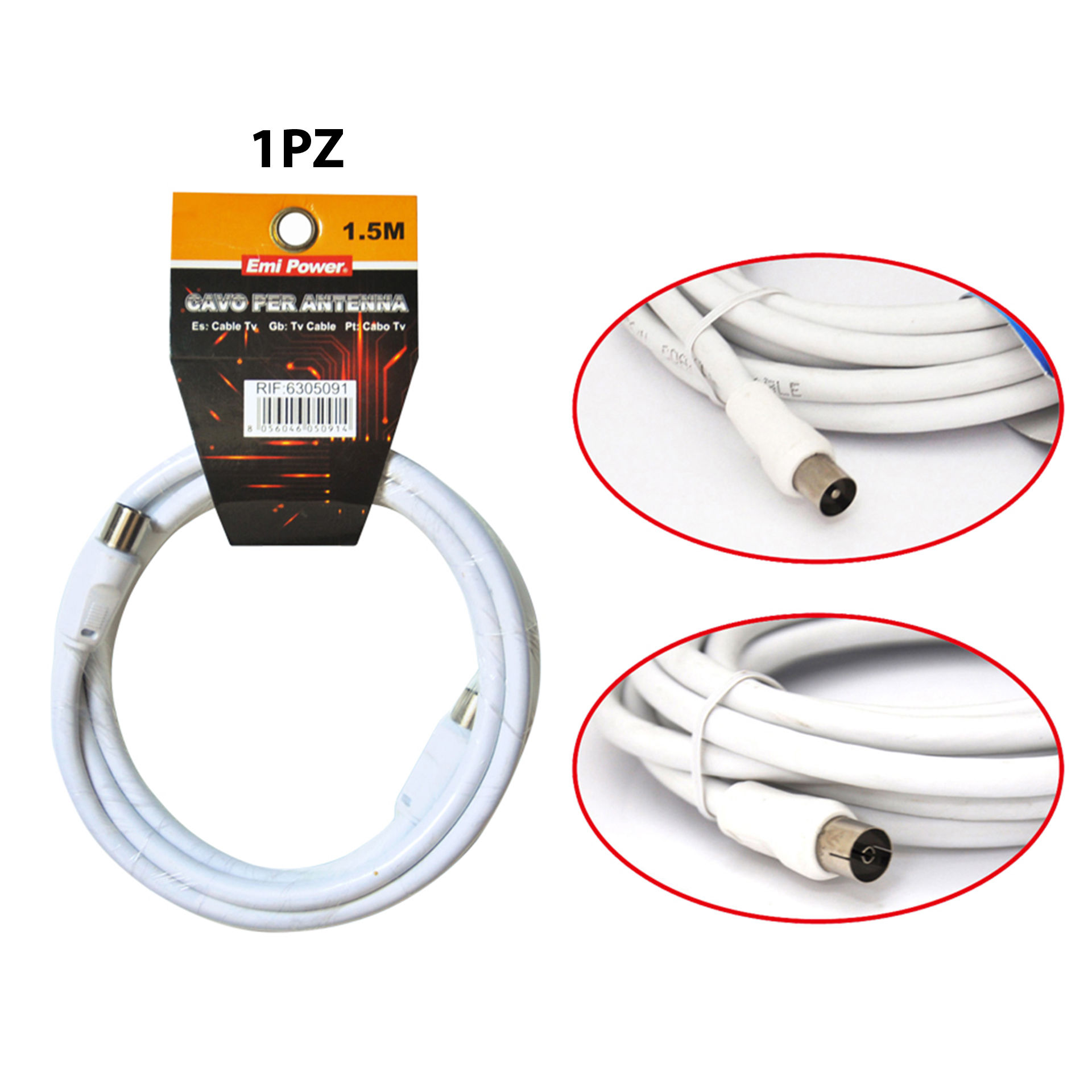 CAVO PER ANTENNA 1.5MEmi Style