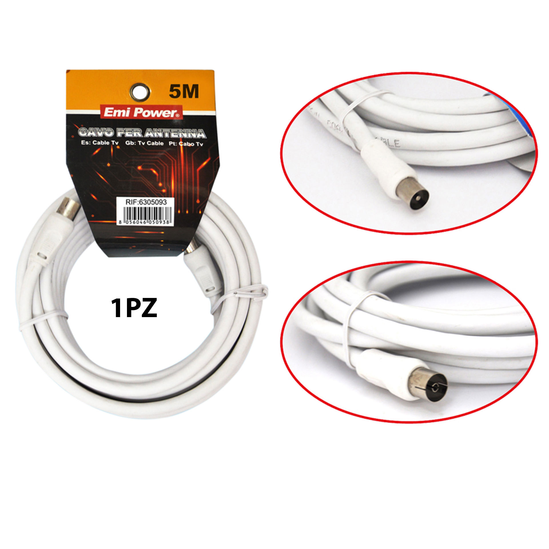 CAVO PER ANTENNA 5MEmi Style