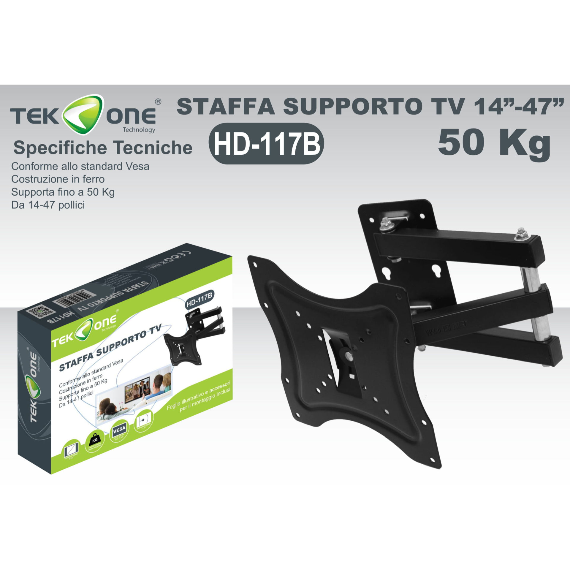 BRACCIO TV 117B 14/47 POLLICITekone