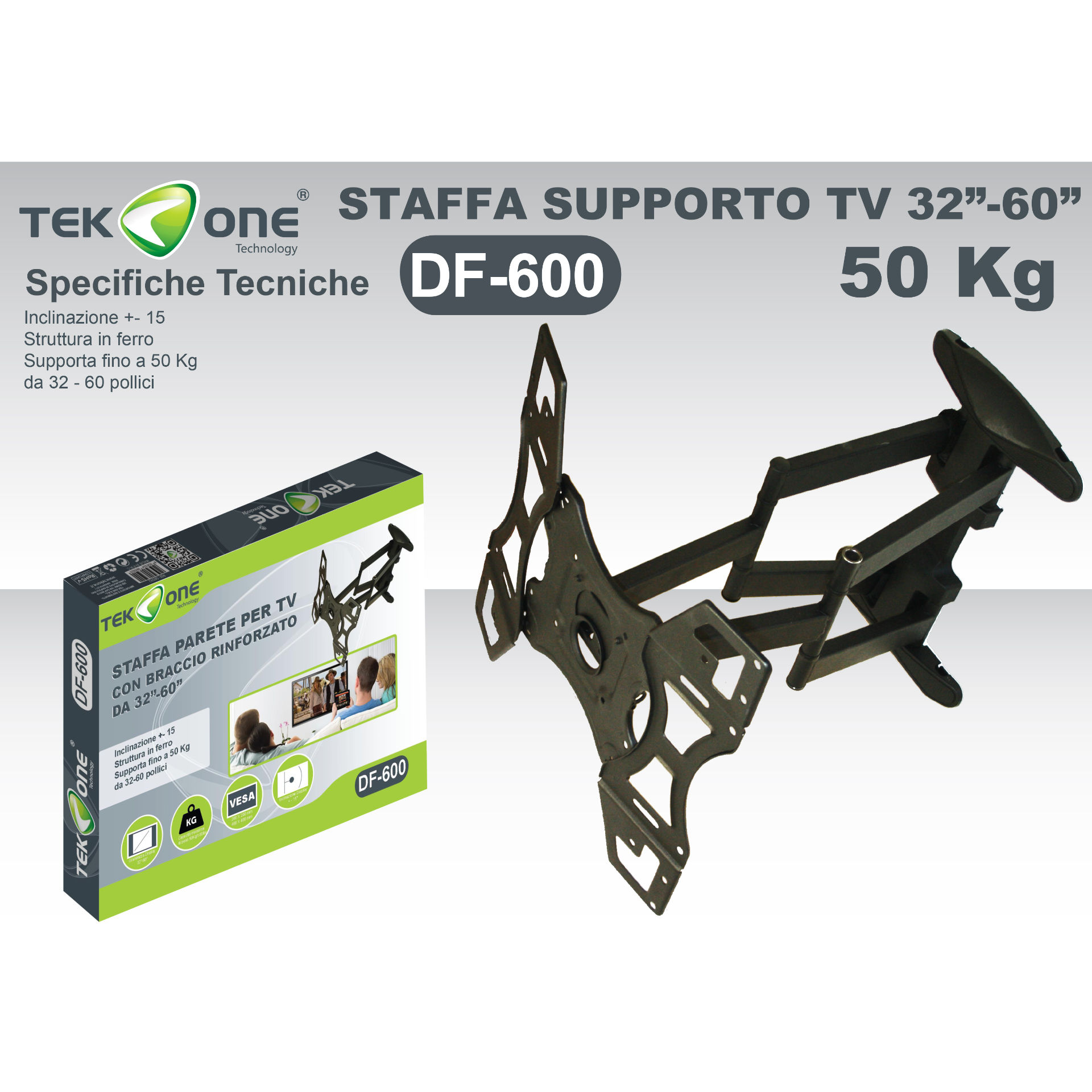 BRACCIO TV DF600 32/66 POLLICITekone
