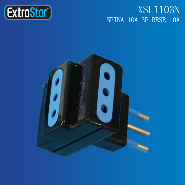 ADATTATORE SPINA 10A 3 PRESE 10AExtrastar