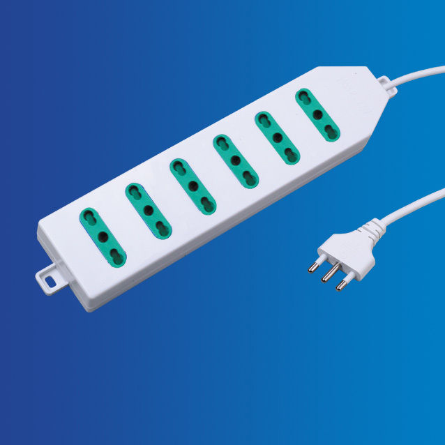 MULTIPRESA BIPASSO 6 POSIZIONI-1.5M ITAExtrastar