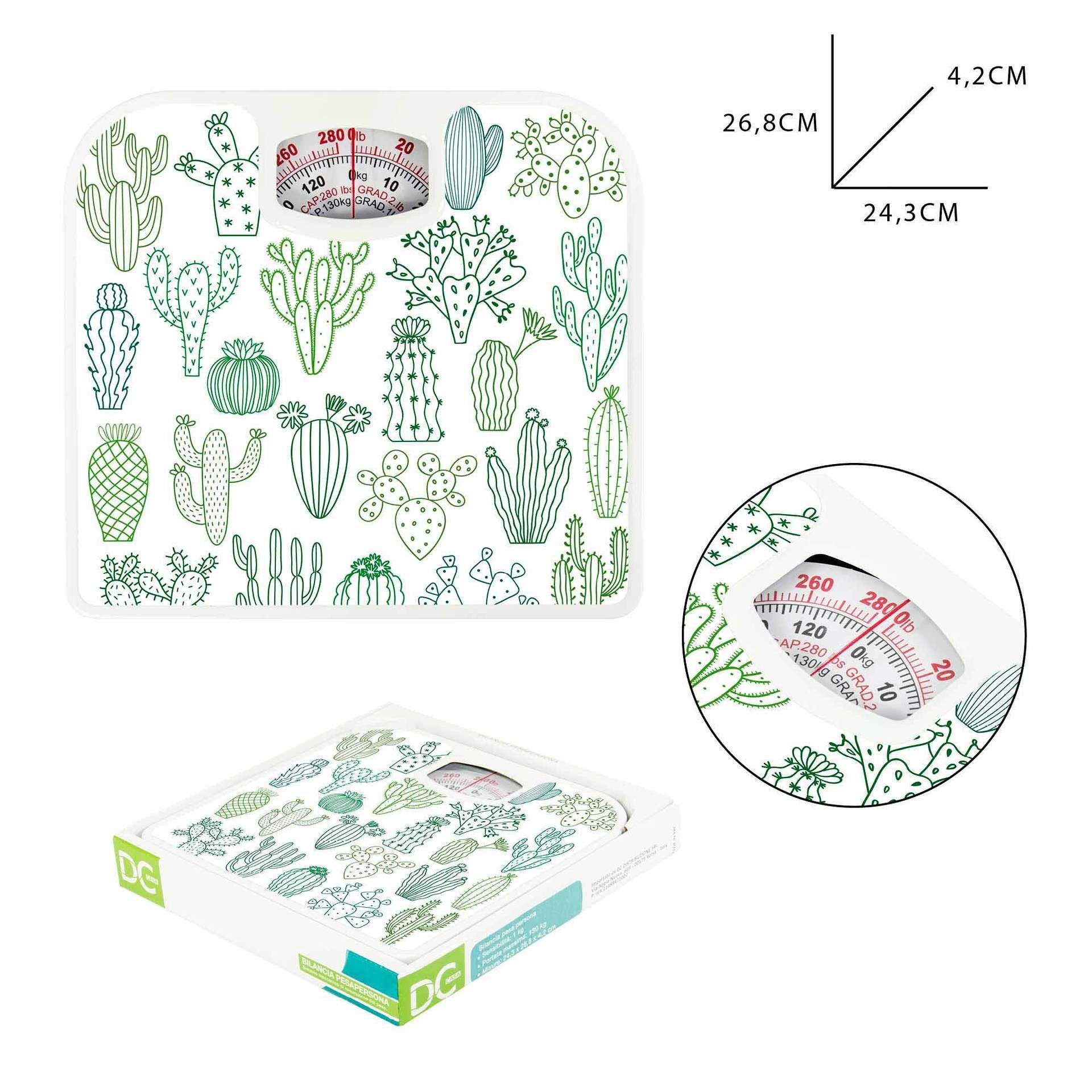 DC CASA BILANCIA P/PERSONA 130KG CACTUSDc