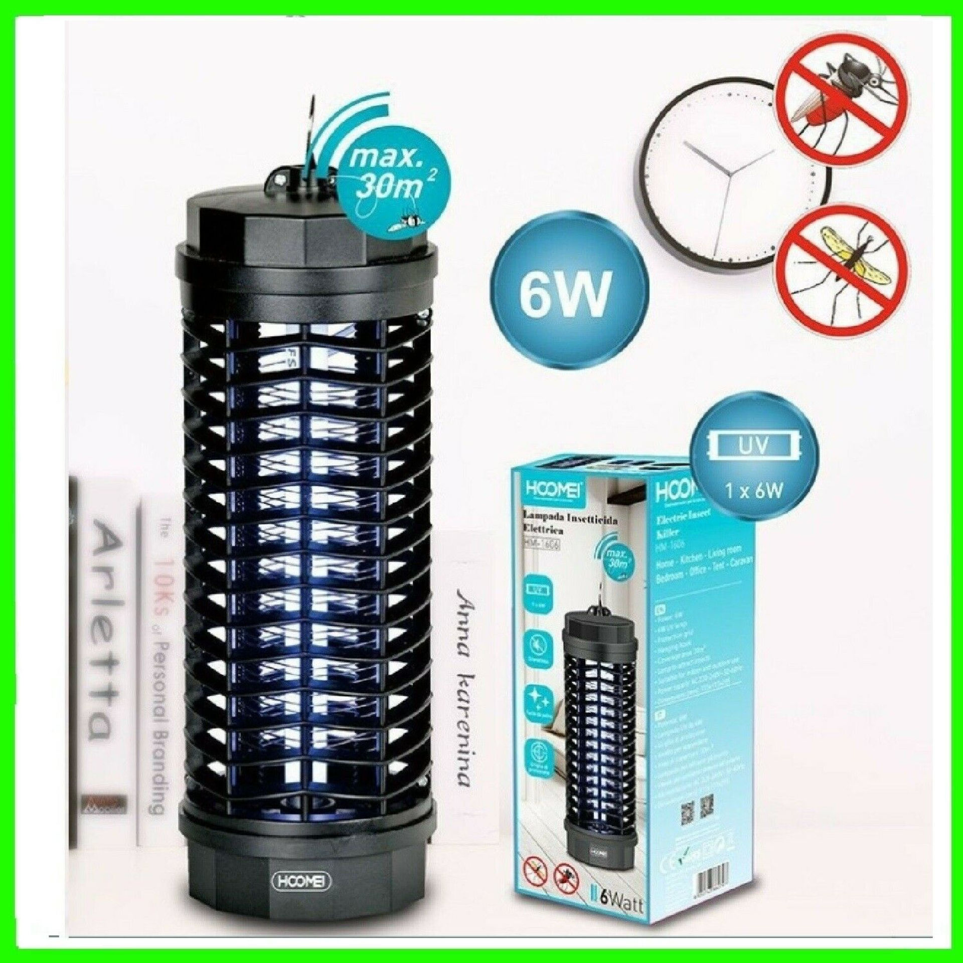 LAMPADA INSETTICIDA 11W HM-1611 (2803)Hoomei