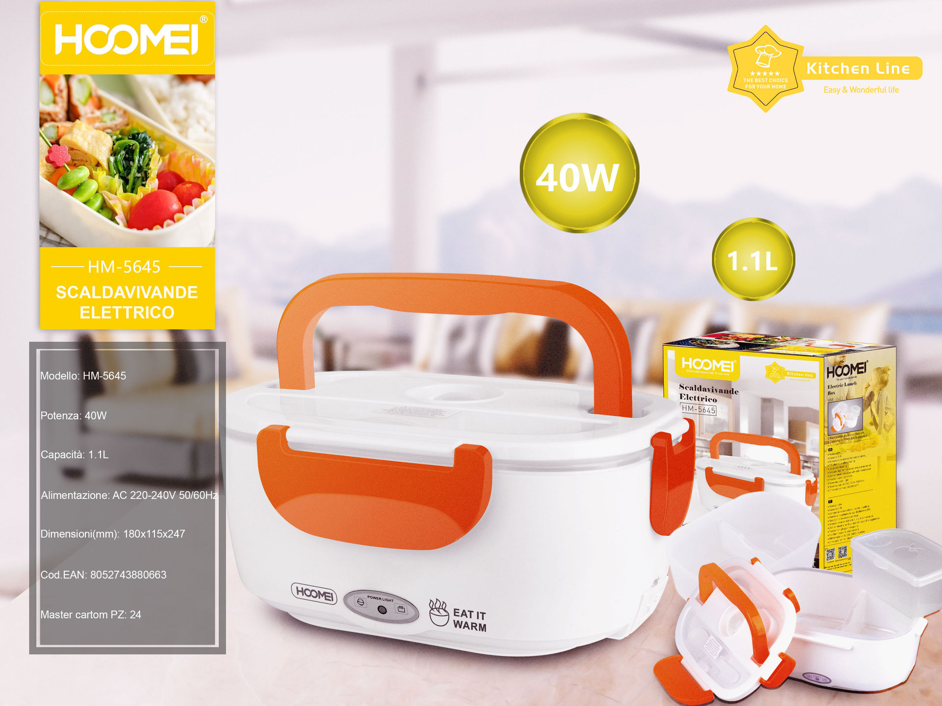 LAMPADA INSETTICIDA 40W HM-1640Hoomei