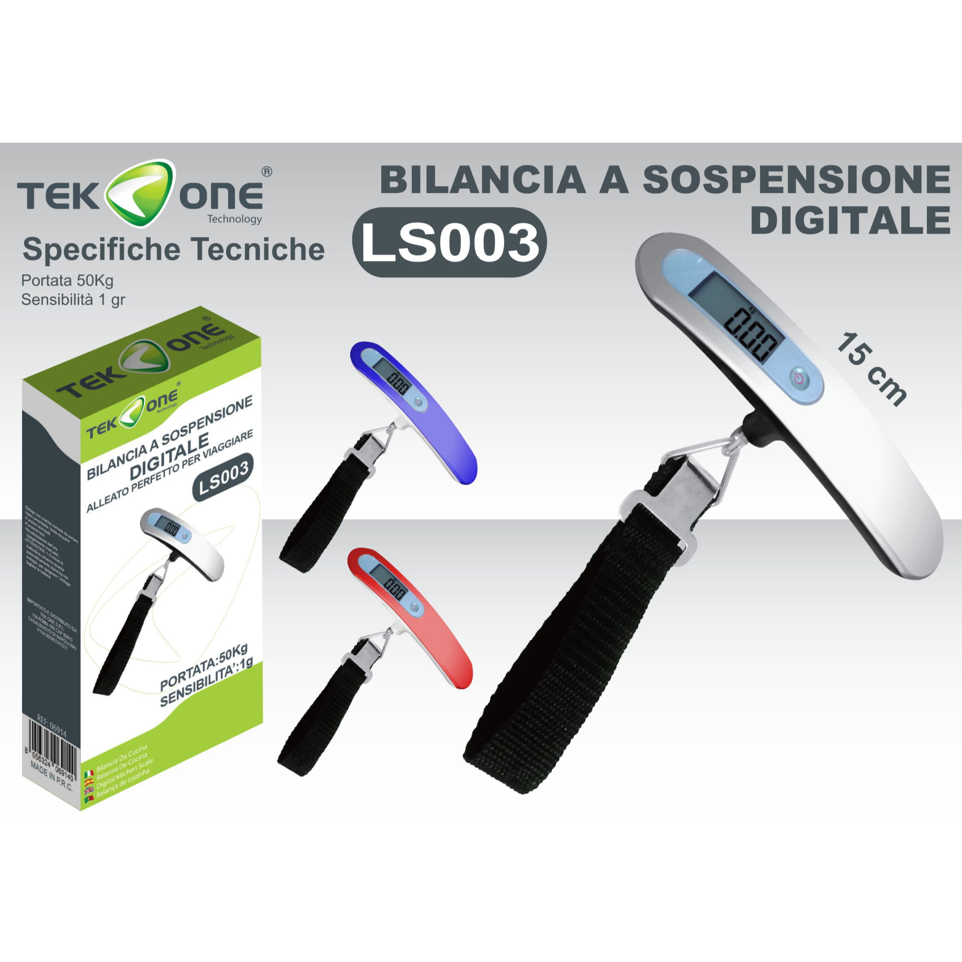 BILANCIA A SOSPENSIONE LS003Tekone
