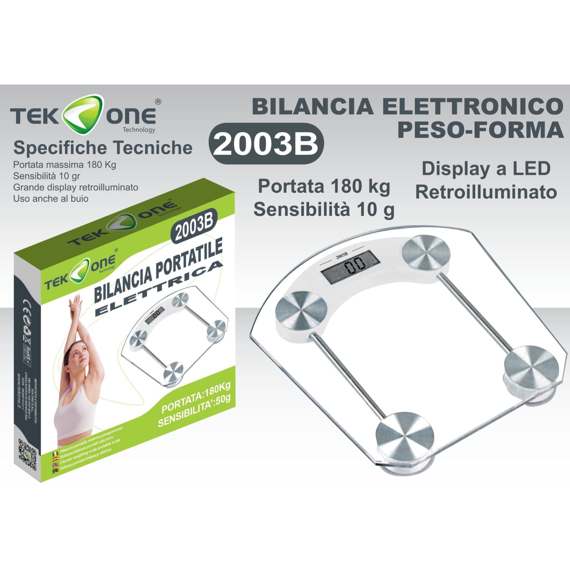 BILANCIA PESO FORMA SERIE BTekone