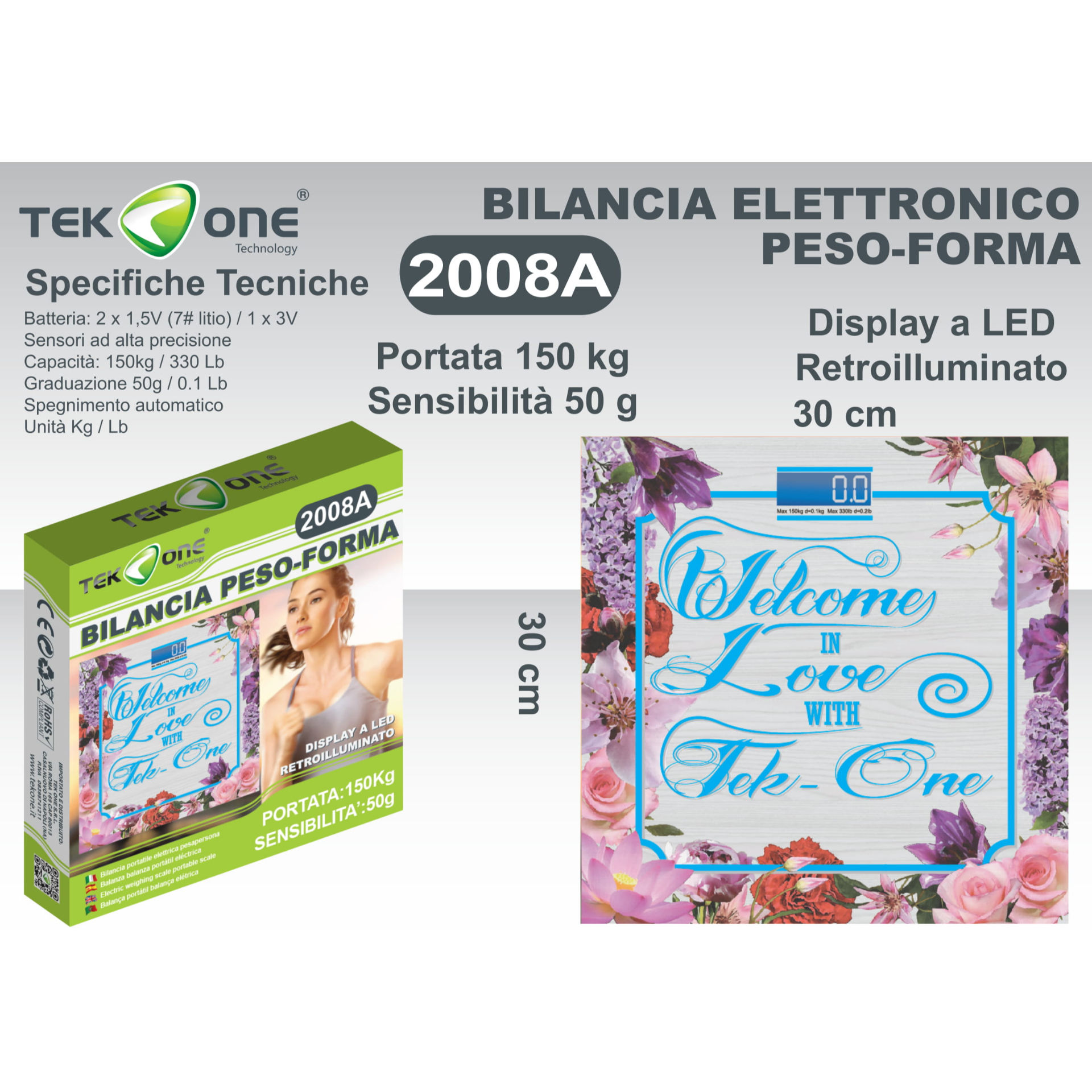 BILANCIA PESOFORMA FLOWERSTekone