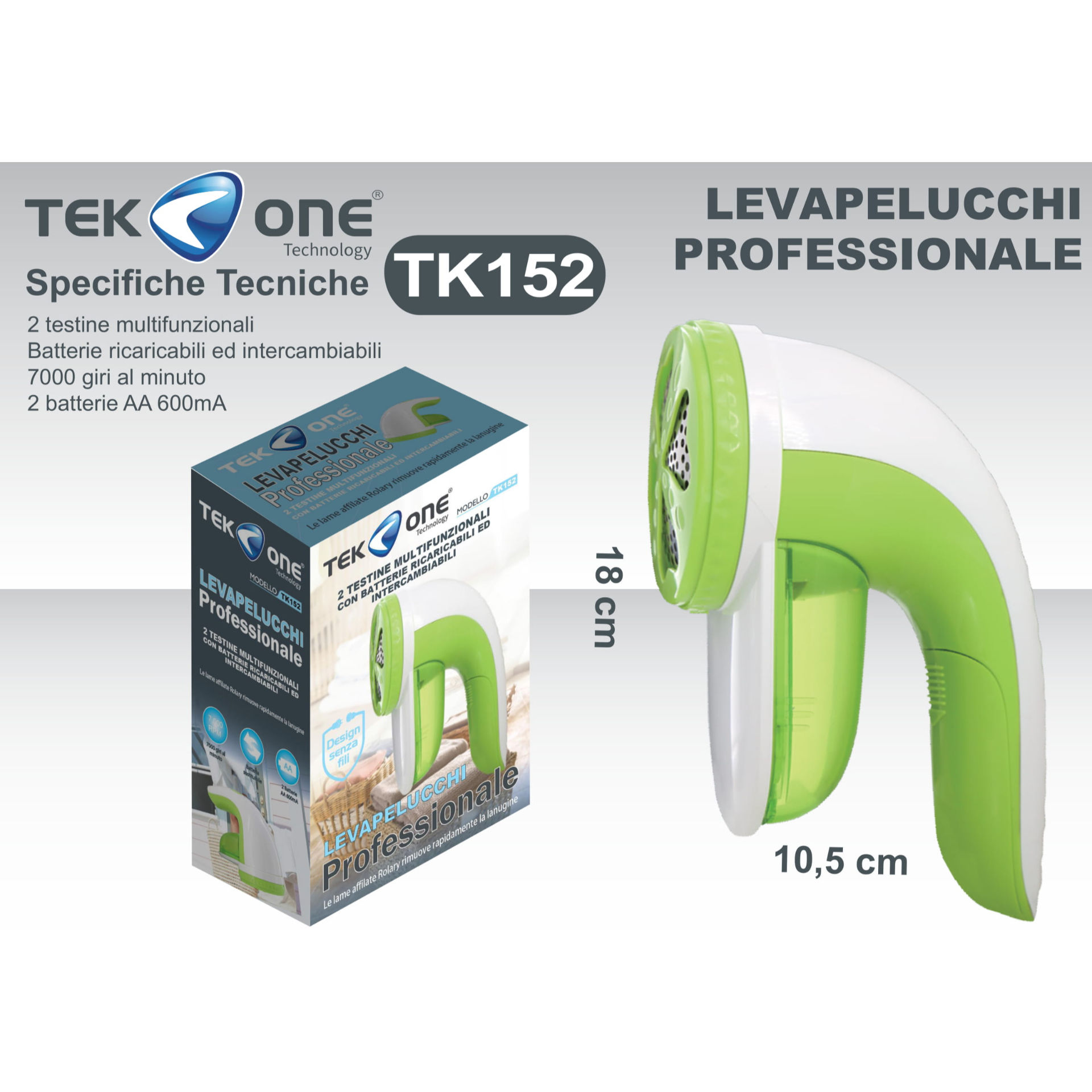 LEVAPELUCCHI PROFESSIONALE TK152Tekone
