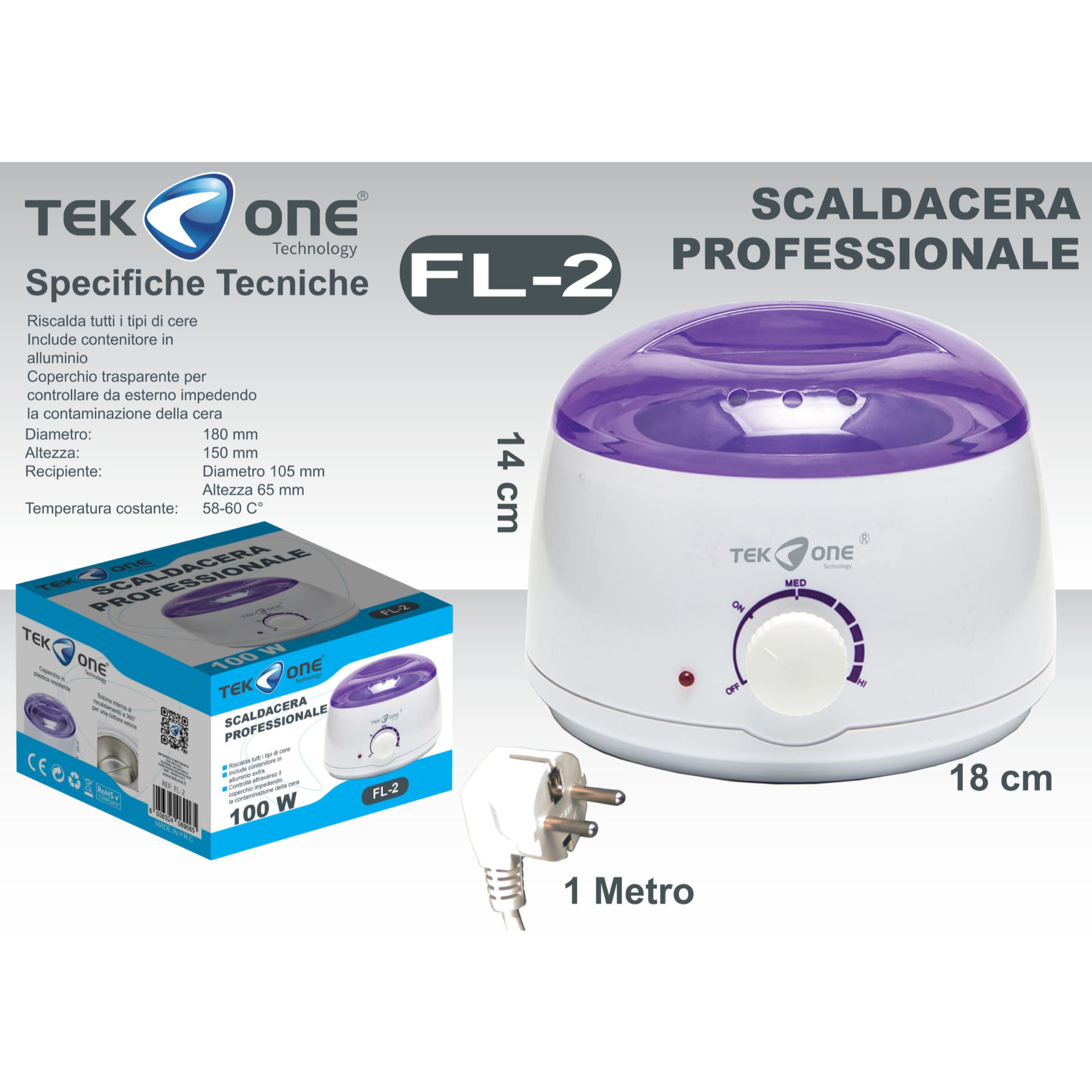 SCALDACERA PROFESSIONALETekone