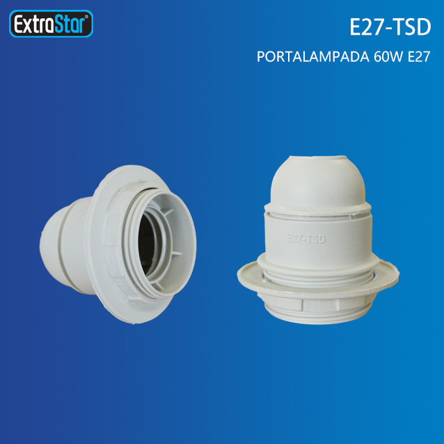PORTALAMPADA BIANCA E27Extrastar