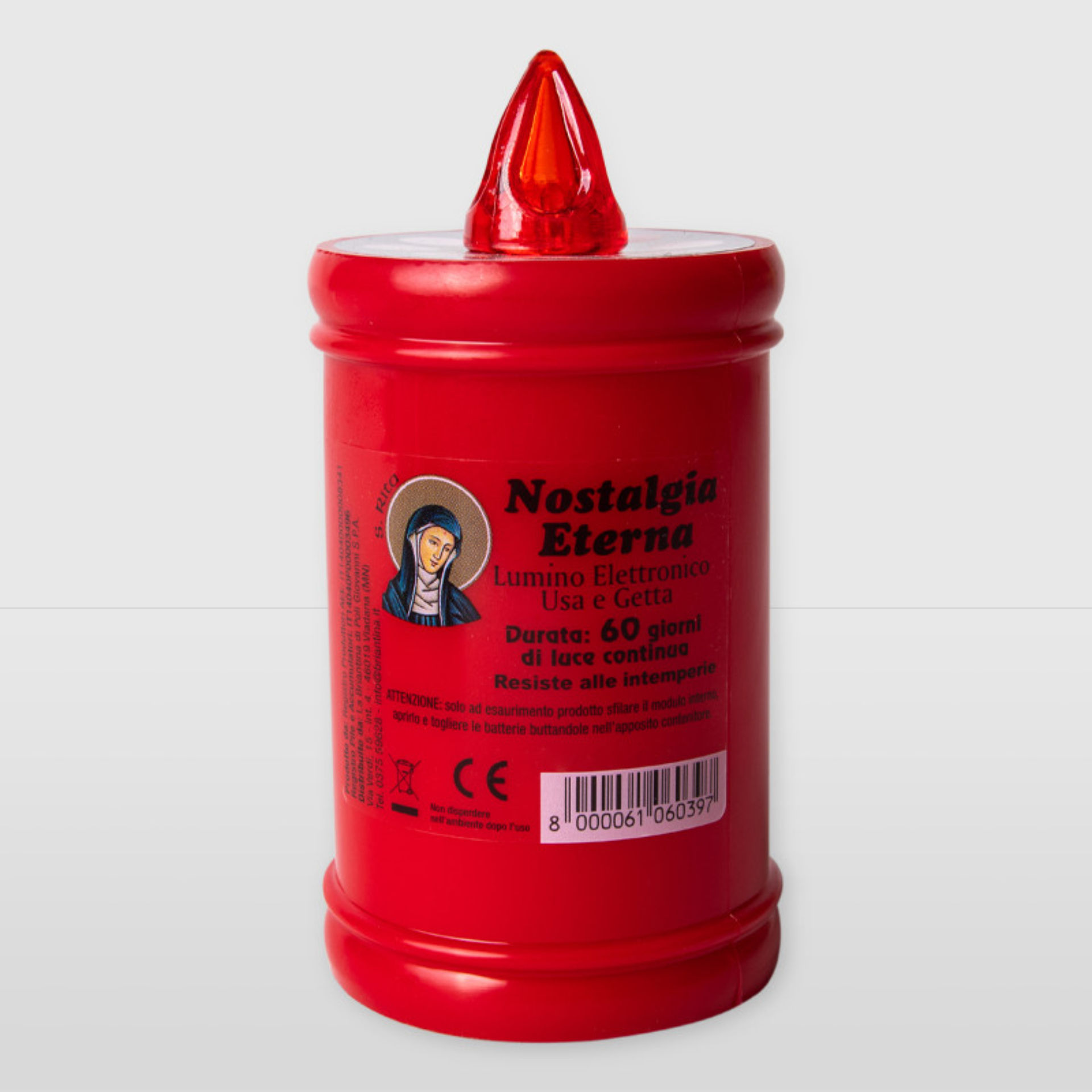 LUMINO NOSTALGIA ETERNA ROSSO 60 GG ELETTRICOLa Briantina