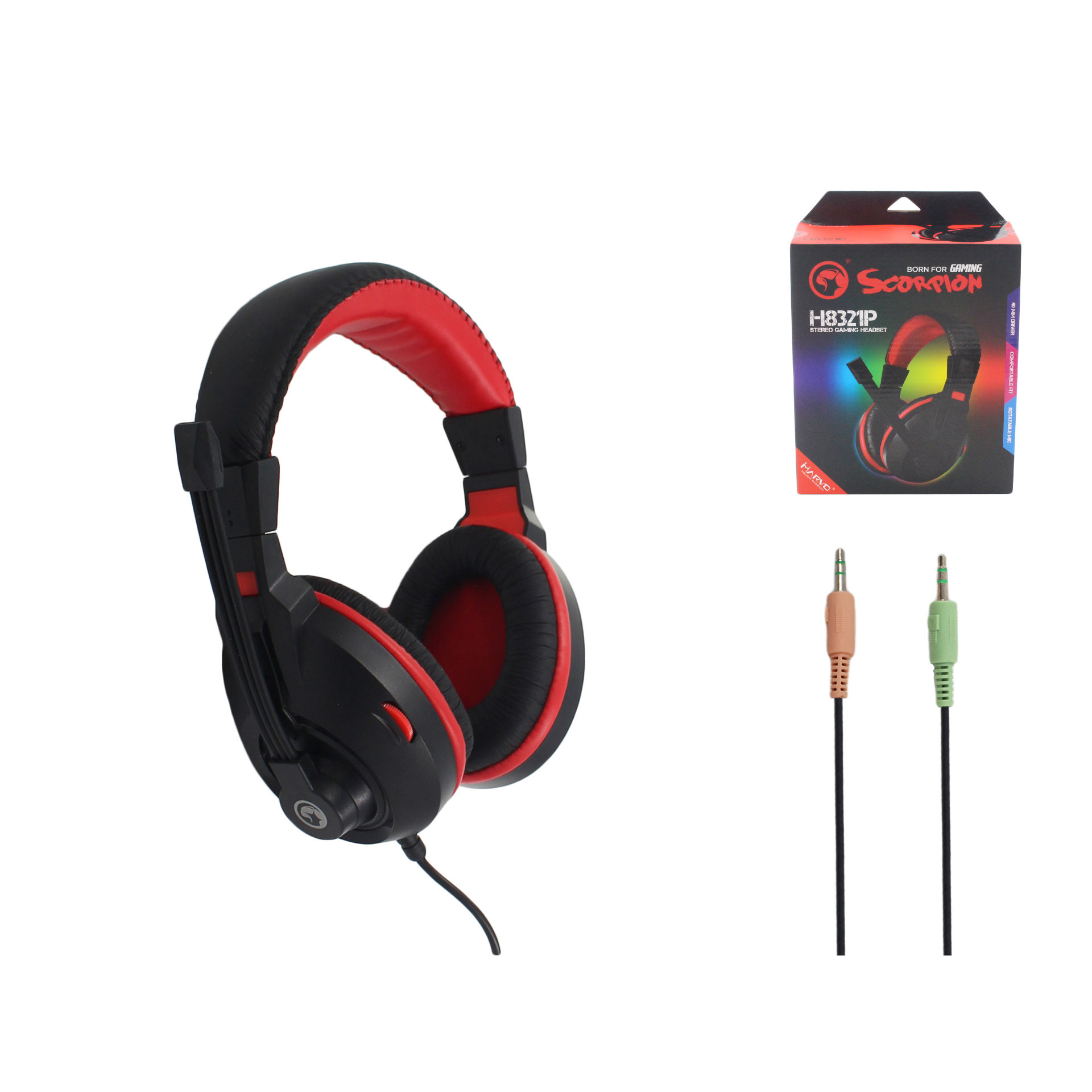 CUFFIA X GAME MARVO H8321 (7887)Marvo