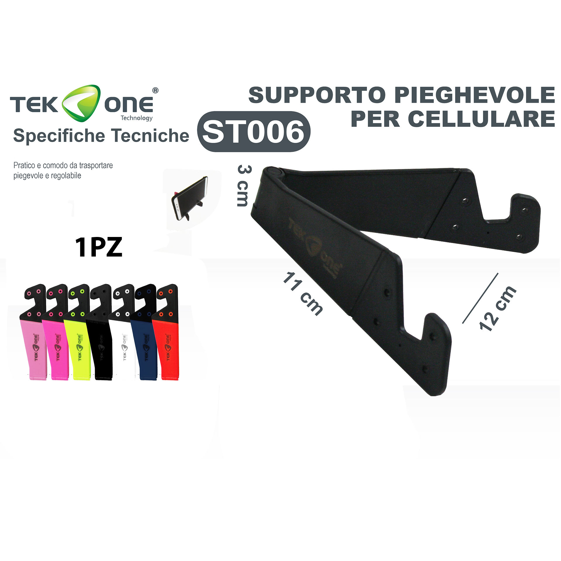 STAFFA CELLULARE TASCABILE A VTekone