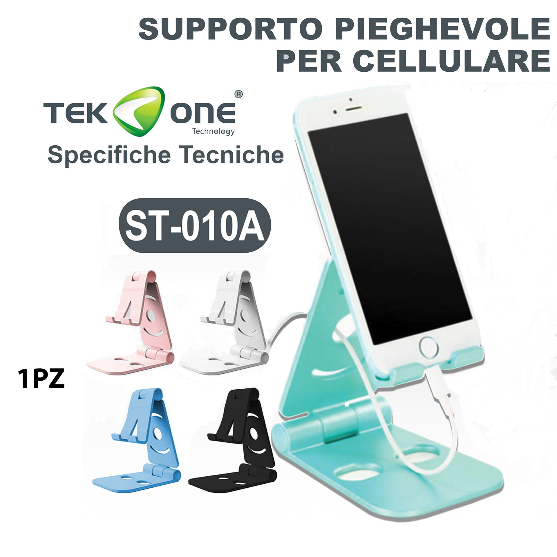 SUPPORTO PIEGEVOLE PER CELLULARETekone
