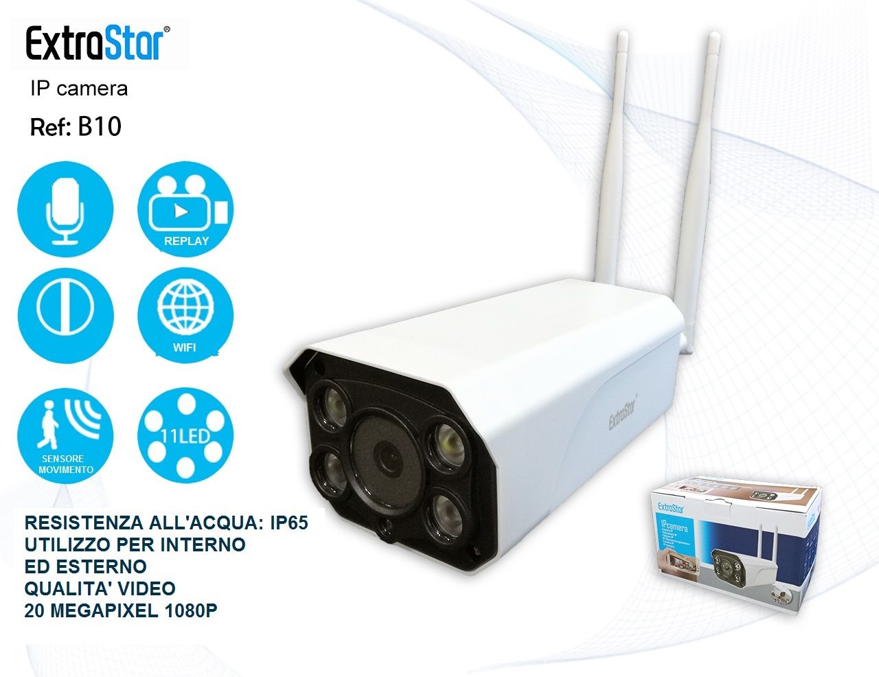 TELECAMERA IPExtrastar