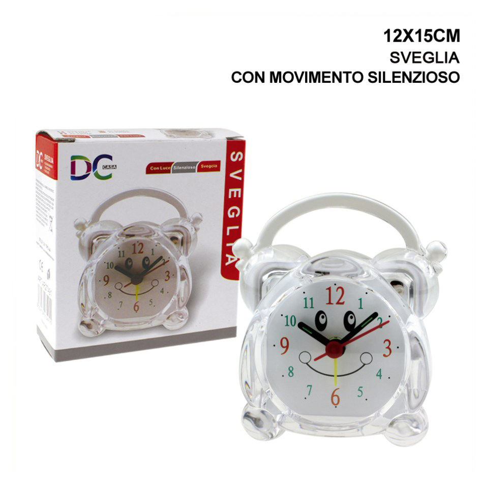 DC CASA SVEGLIA SILENZ. 12X15CM ORSETTODc