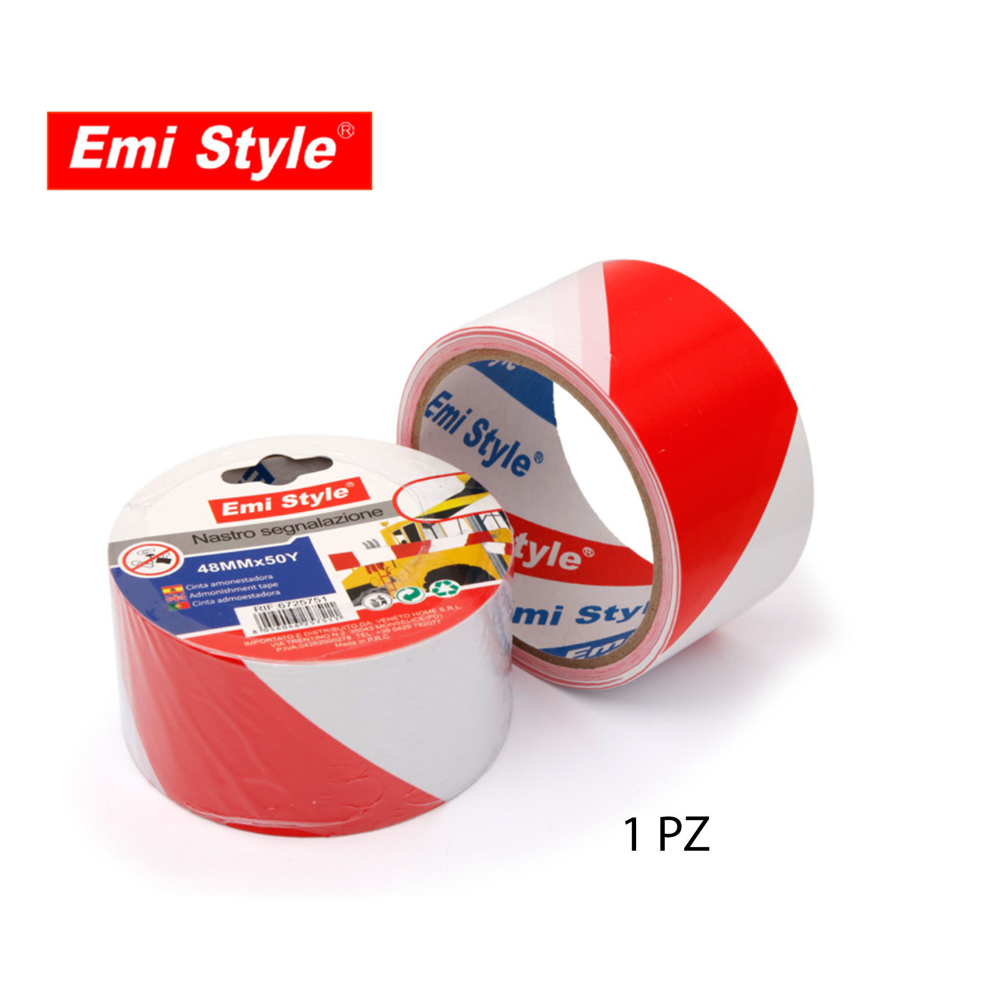 NASTRO SEGNALAZIONE 48MM*50Y 6703642Emi Style