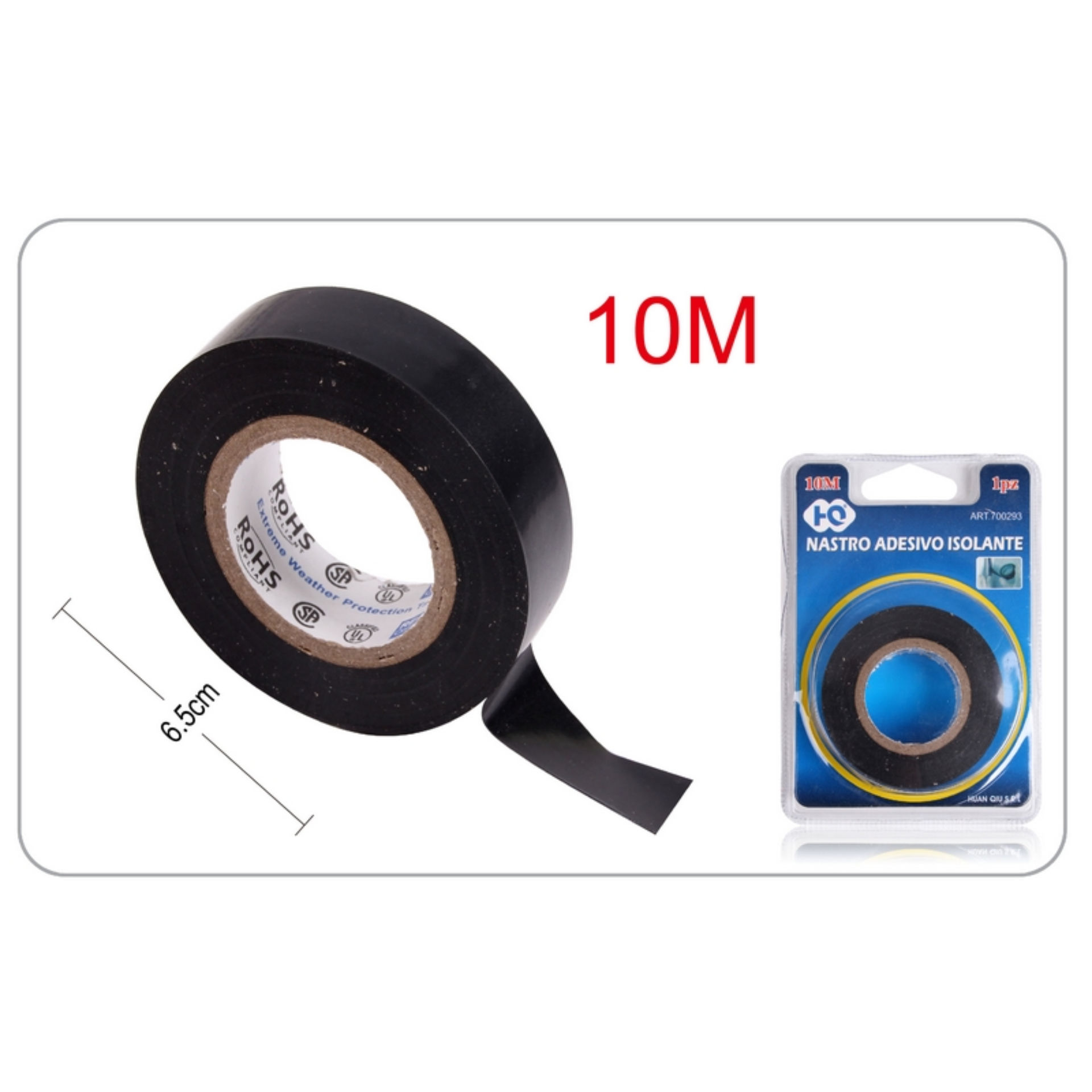 NASTRO ADESIVO ISOLANTE NEROHQ