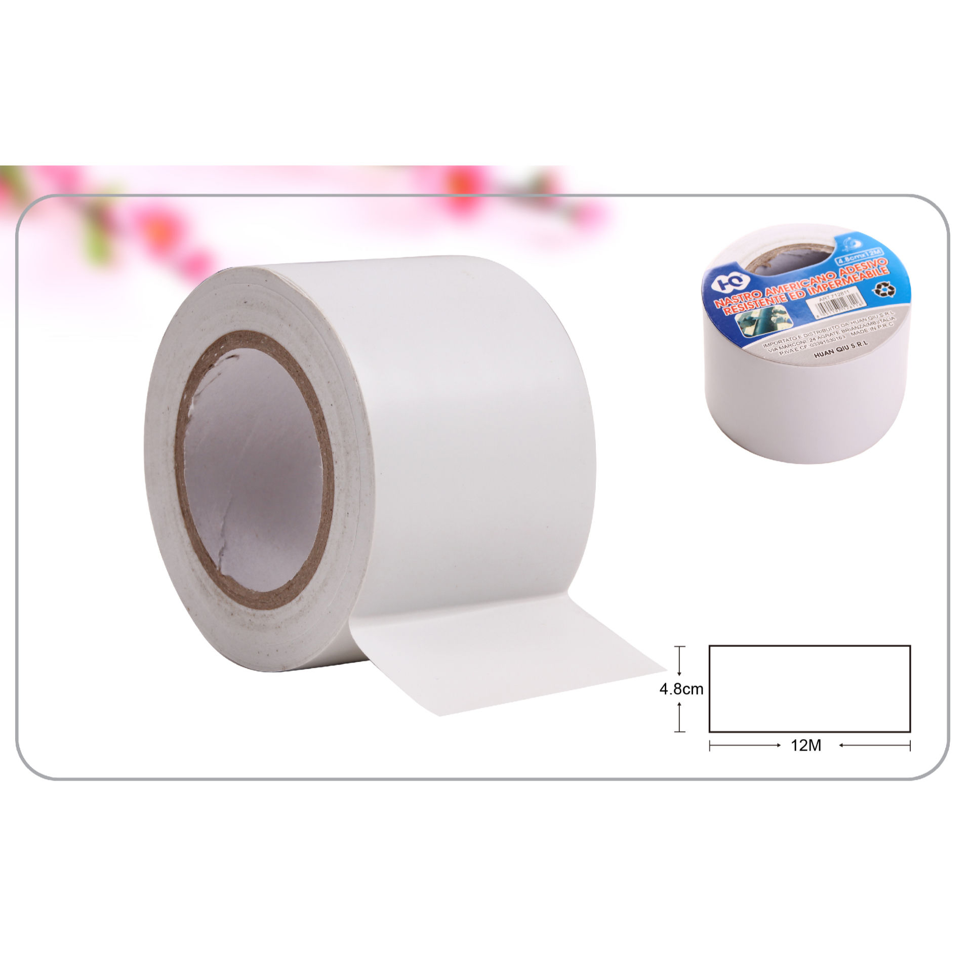 NASTRO AMERICANO ADESIVO RESISTENTE ED IMPERMEABILHQ