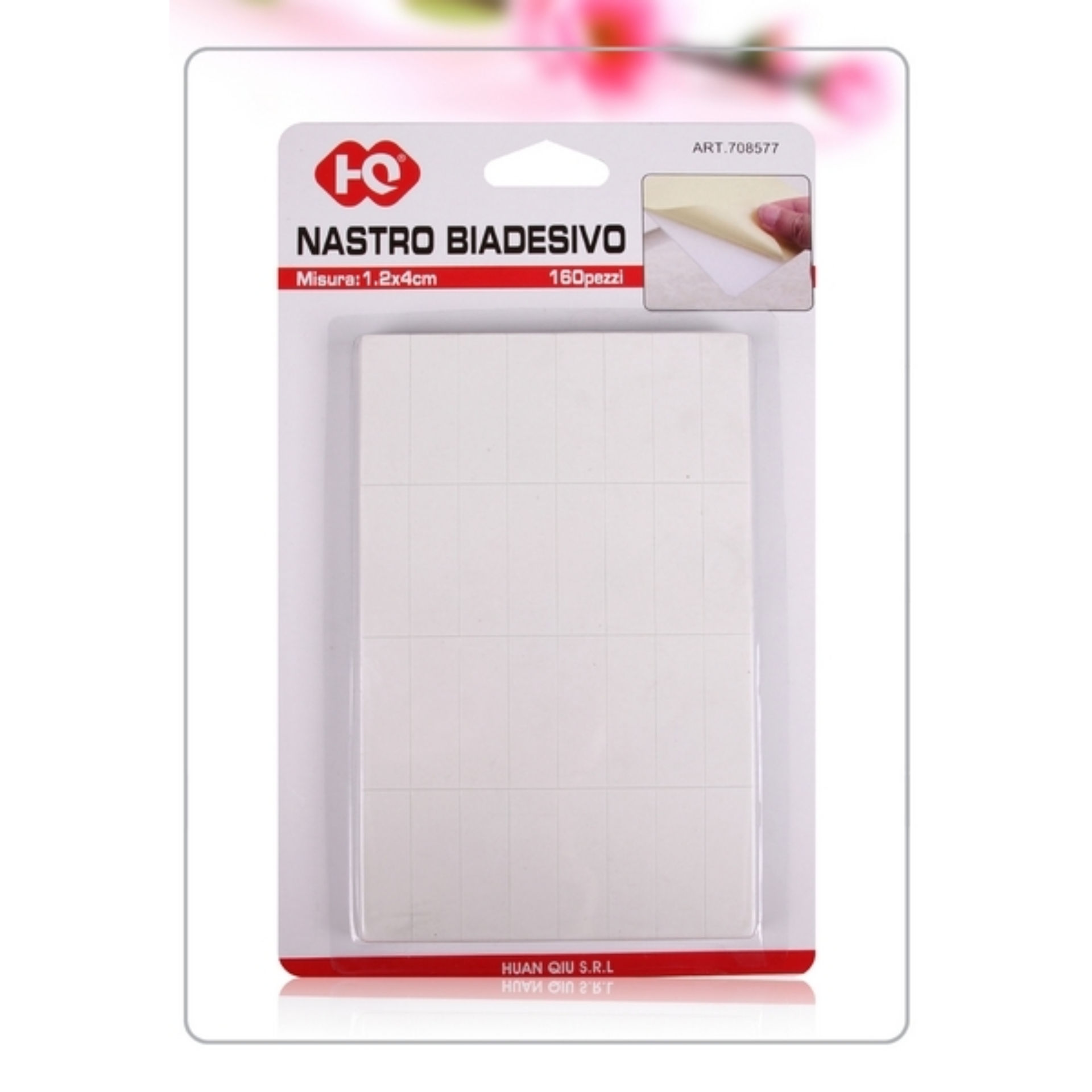 NASTRO BIADESIVO A FOGLI 1,2*4CMHQ