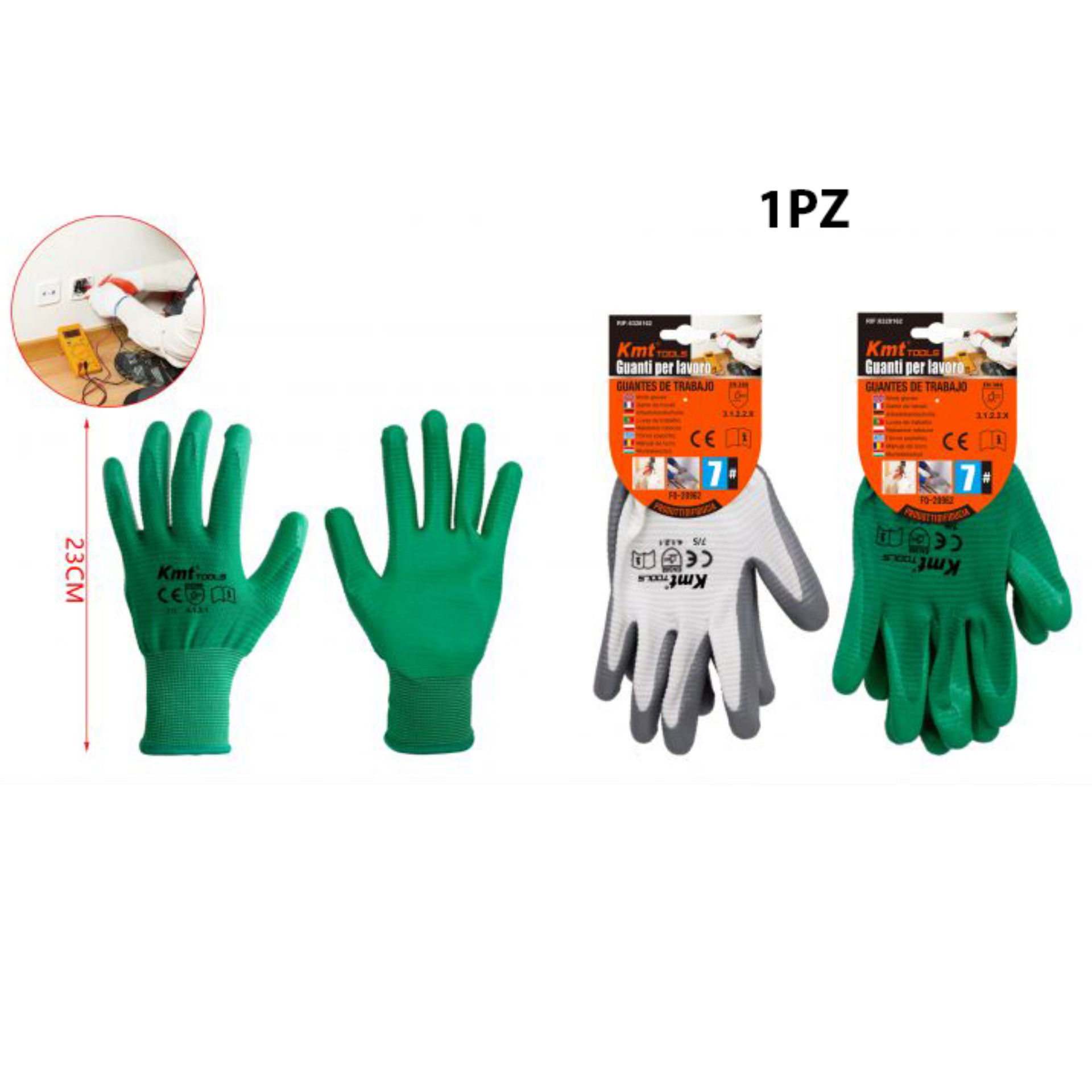 GUANTI PER LAVORO 7#Emi Style