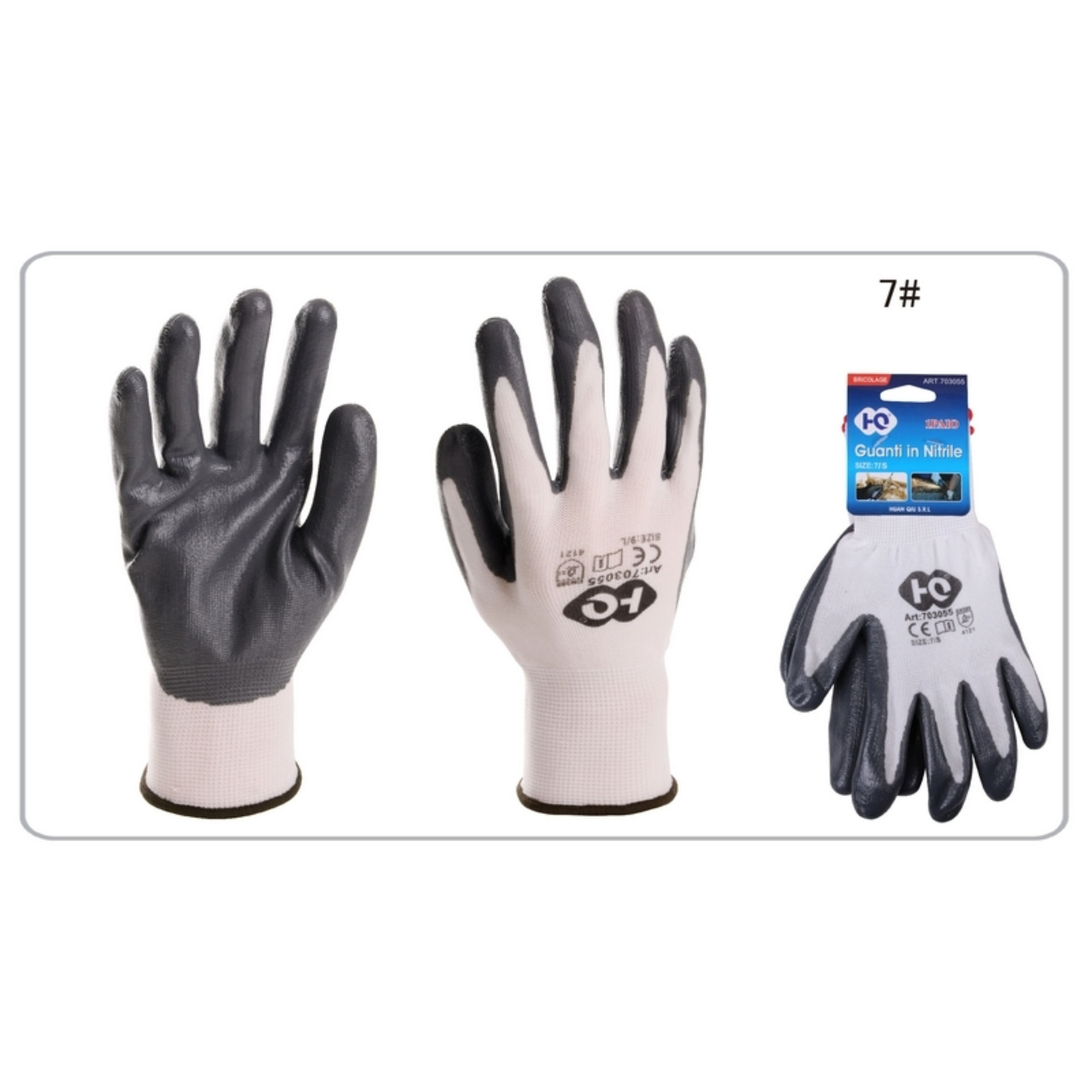 GUANTI IN NITRILE 7/SHQ