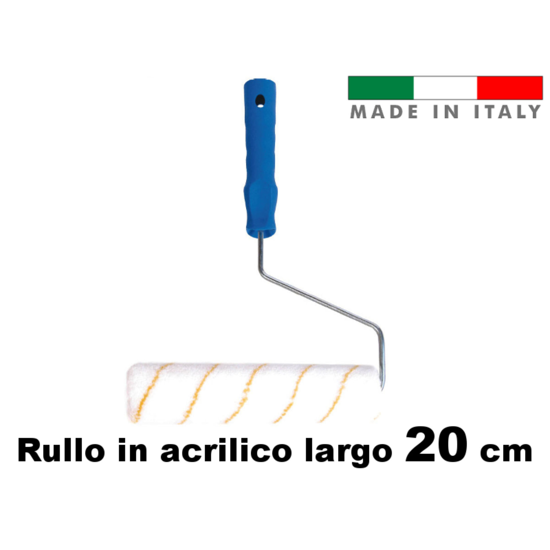 20 CM RULLO S. F480 IN ACRILICO  DIAMETRO 48 MM  AGz
