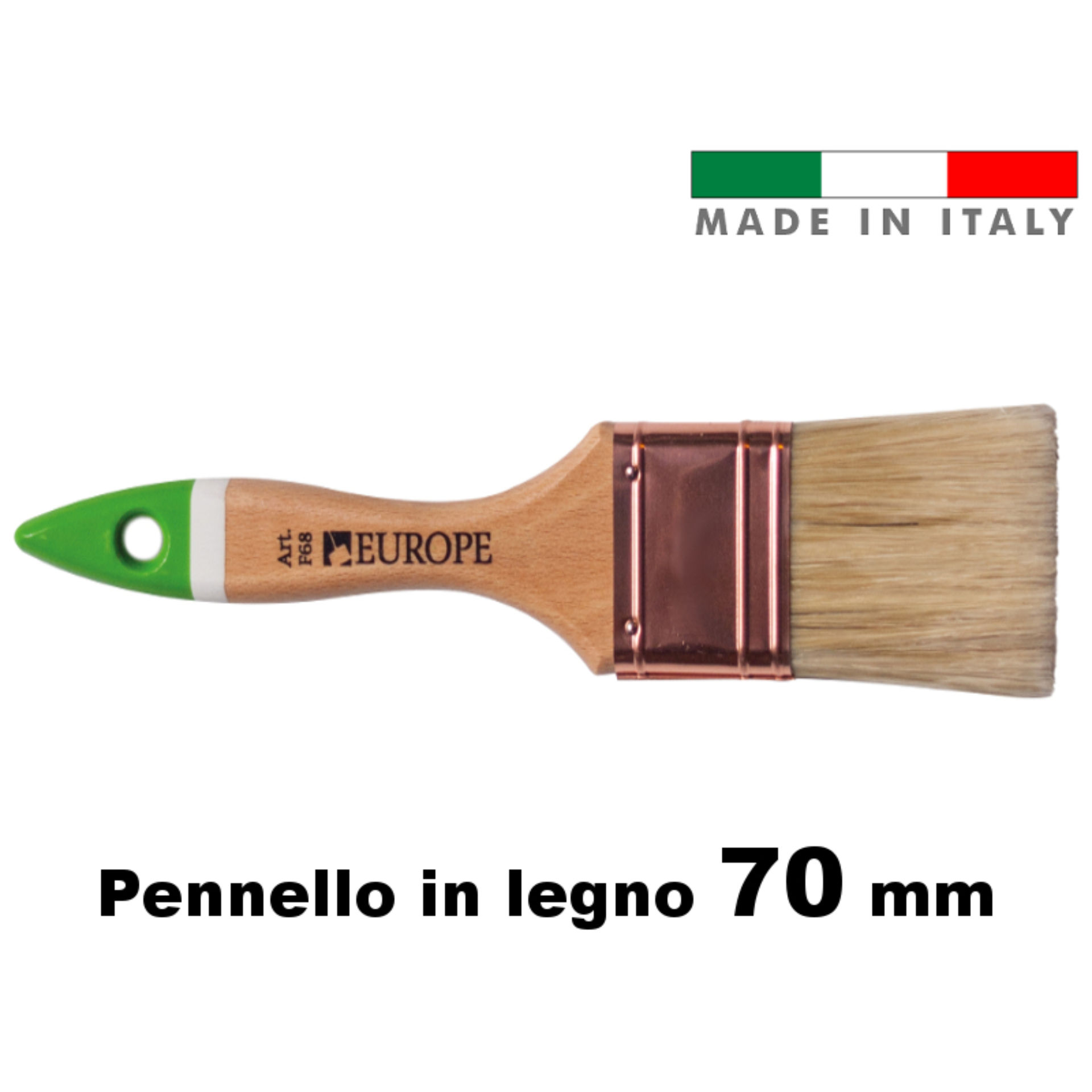 PENNELLESSA SF68 MANICO LEGNO 70 CMGz