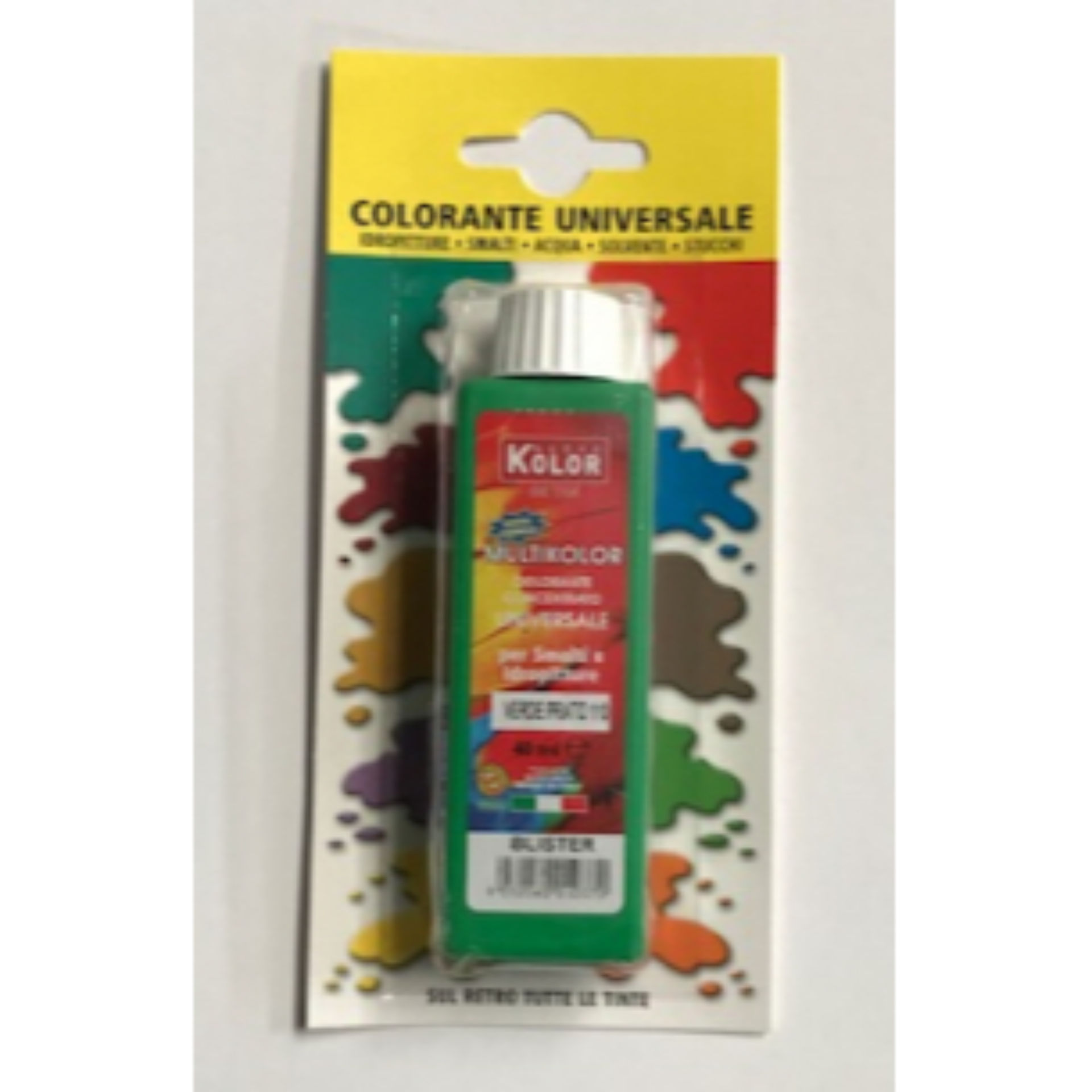 COLORANTE UNIVERSALE 40 ML VERDE PRATOCollorea