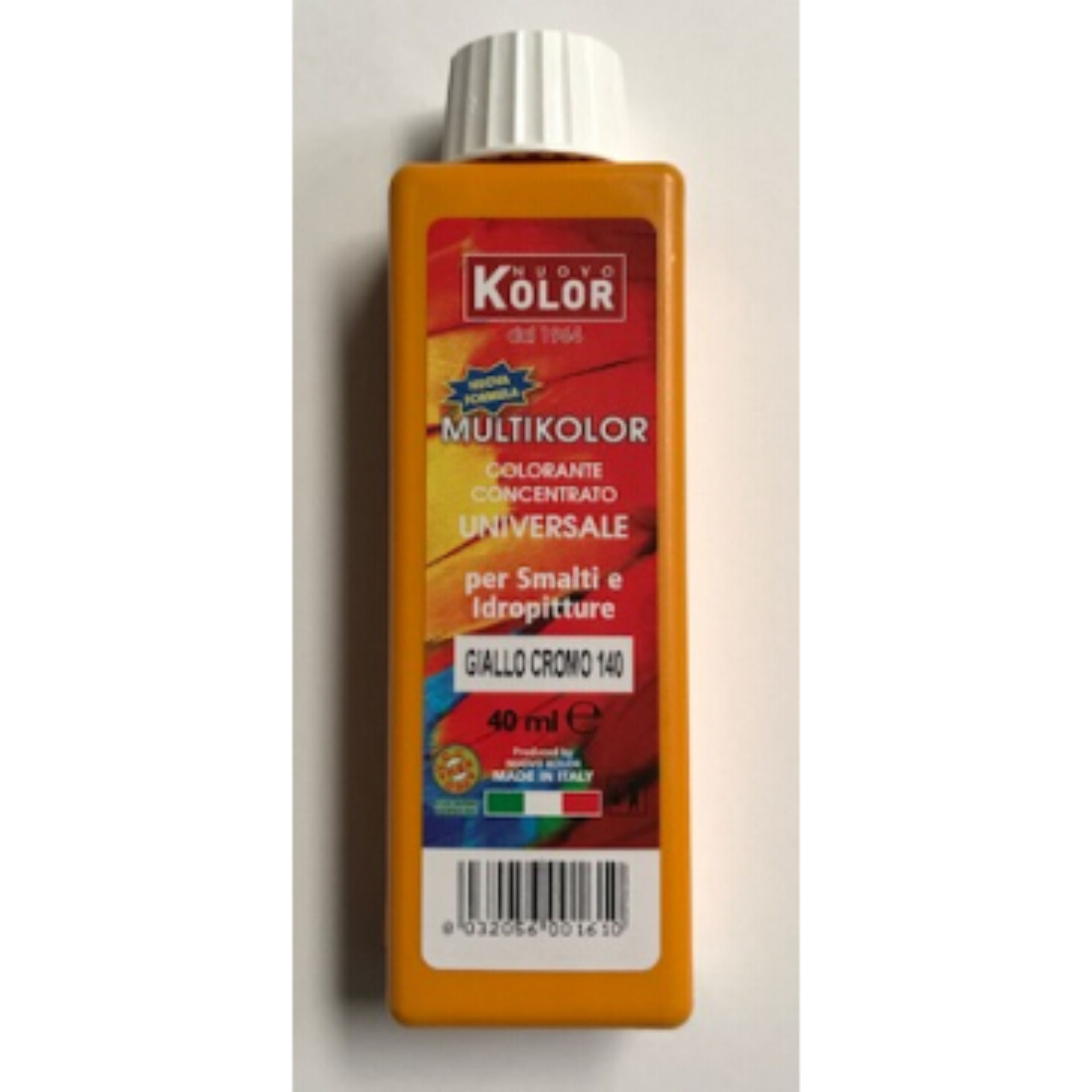 GIALLO CROMO 140  COLORANTE UNIVERSALE 40ML SFUSOCollorea