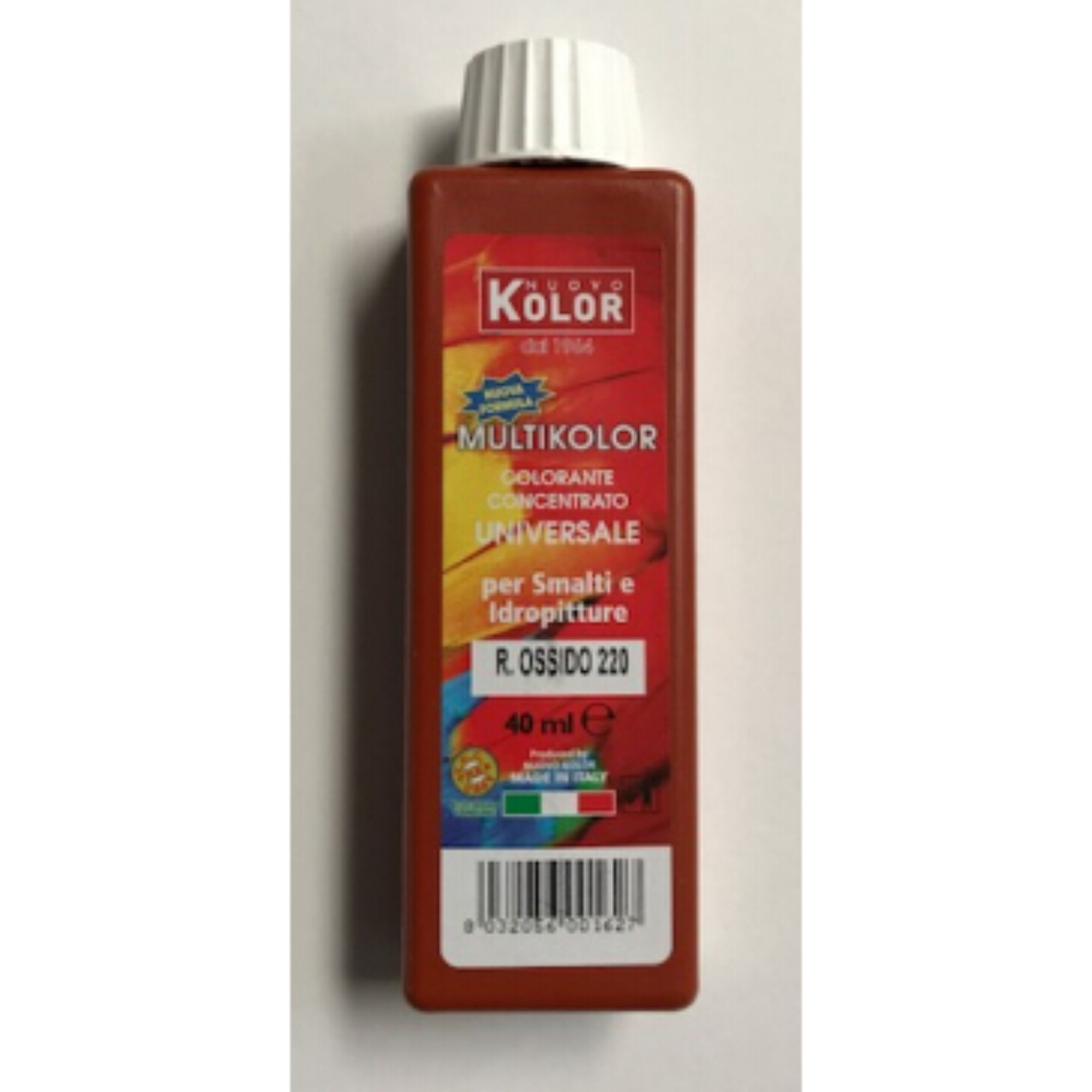 COLORANTE UNIVERSALE 40 ML ROSSO OSSIDOColorea
