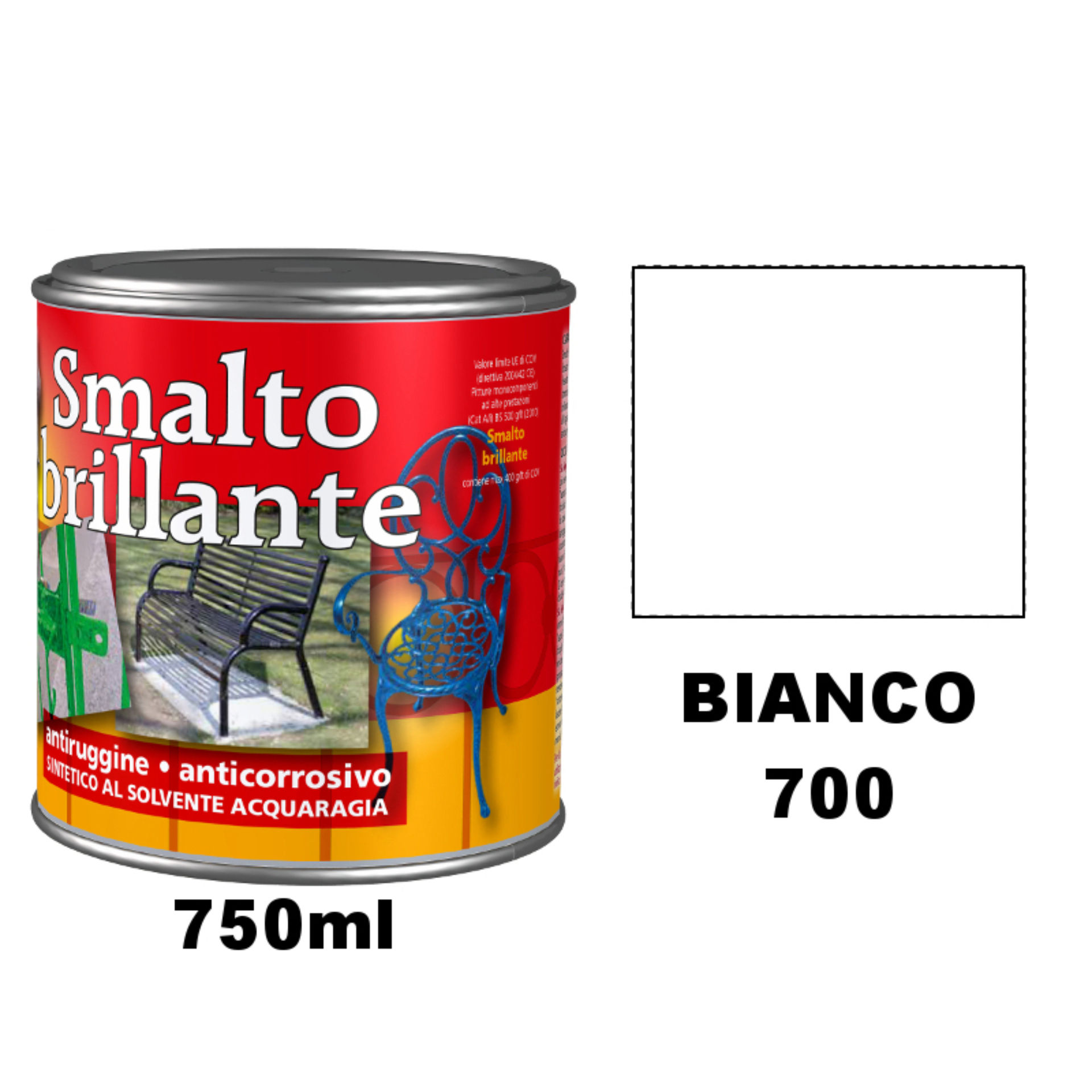 SMALTO ACRILICO BIANCO 700Cipir