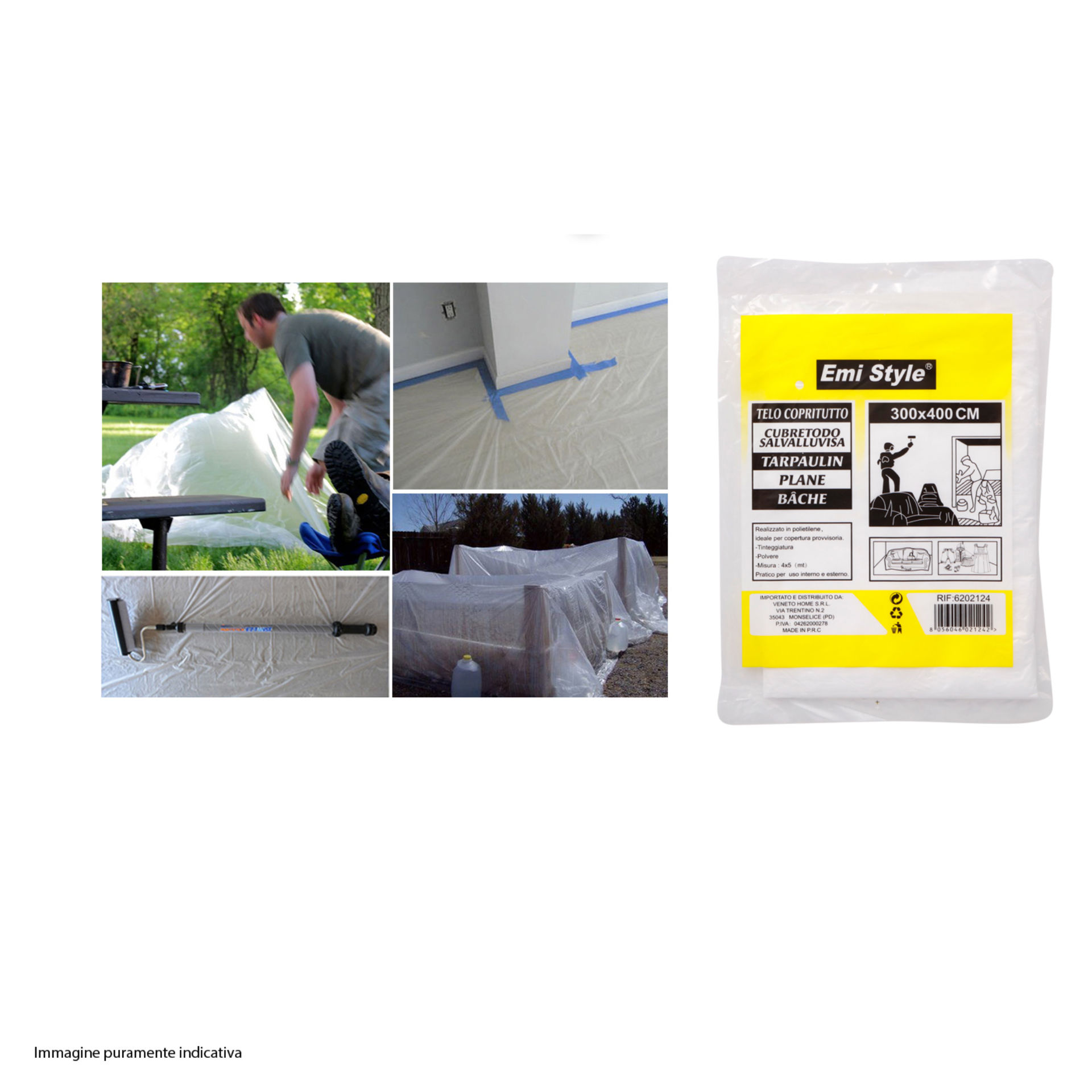 TELO COPRITUTTO 300*400CM 65G 6202119Emi Style
