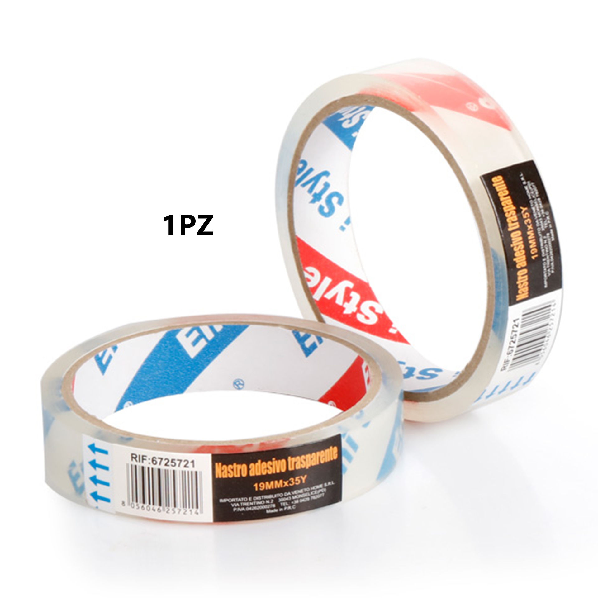NASTRO ADESIVO TRASPARENTE 19MM*35Y 6703616Emi Style